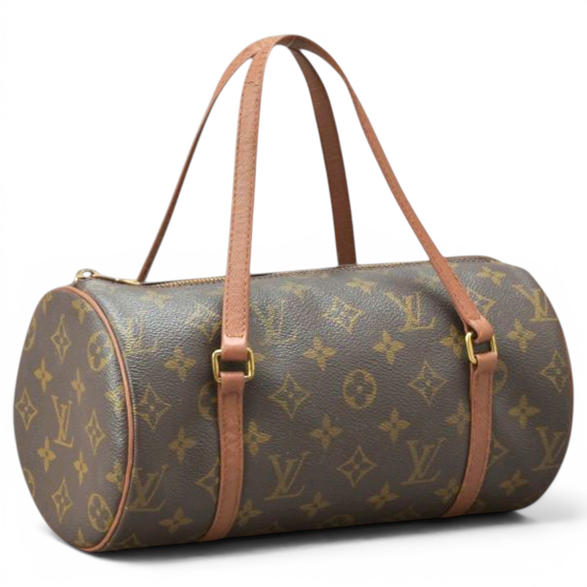Papillon leather handbag