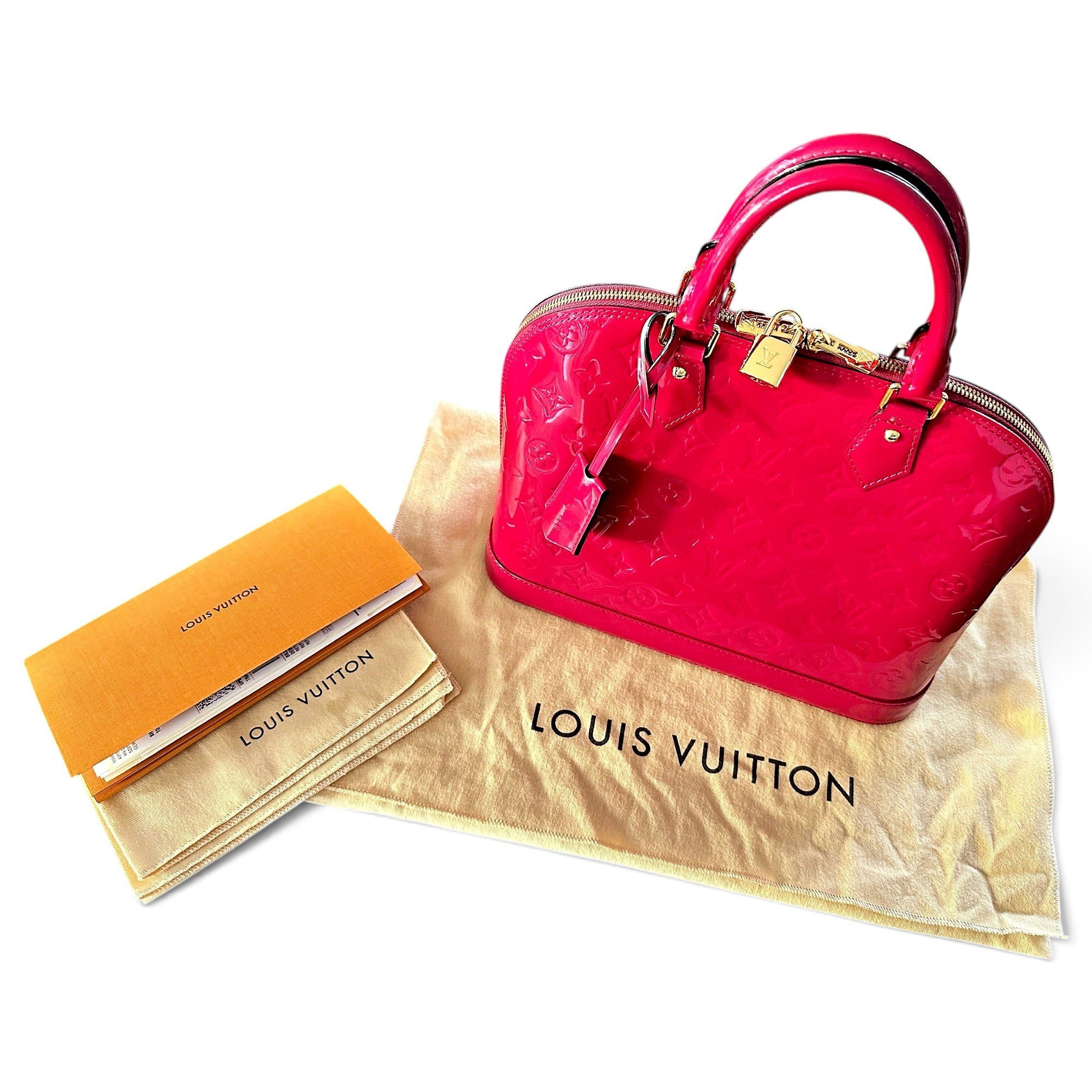 Alma patent leather handbag
