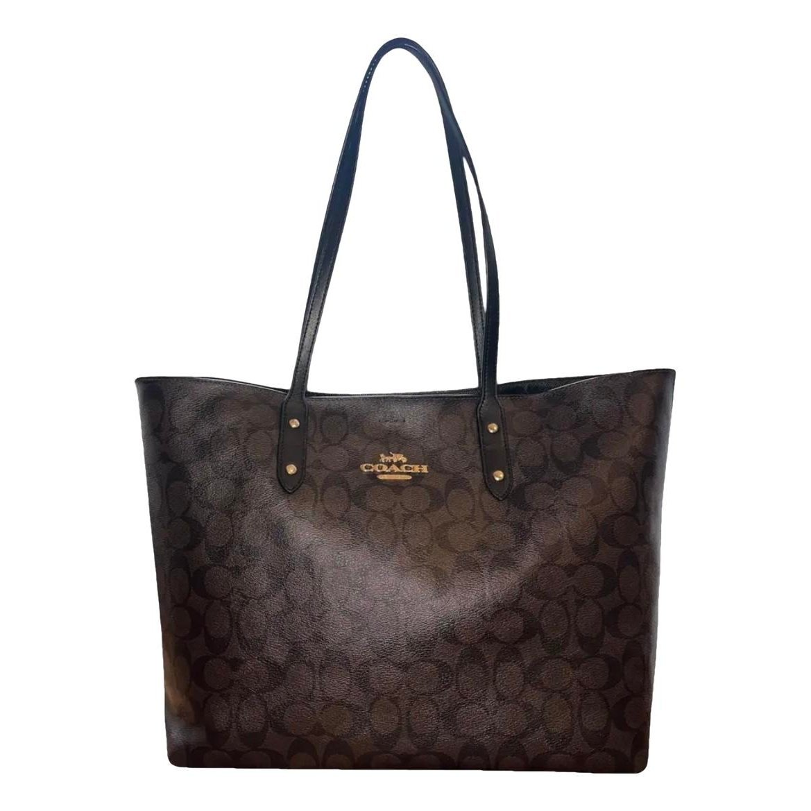 CITY ZIP TOTE leather handbag