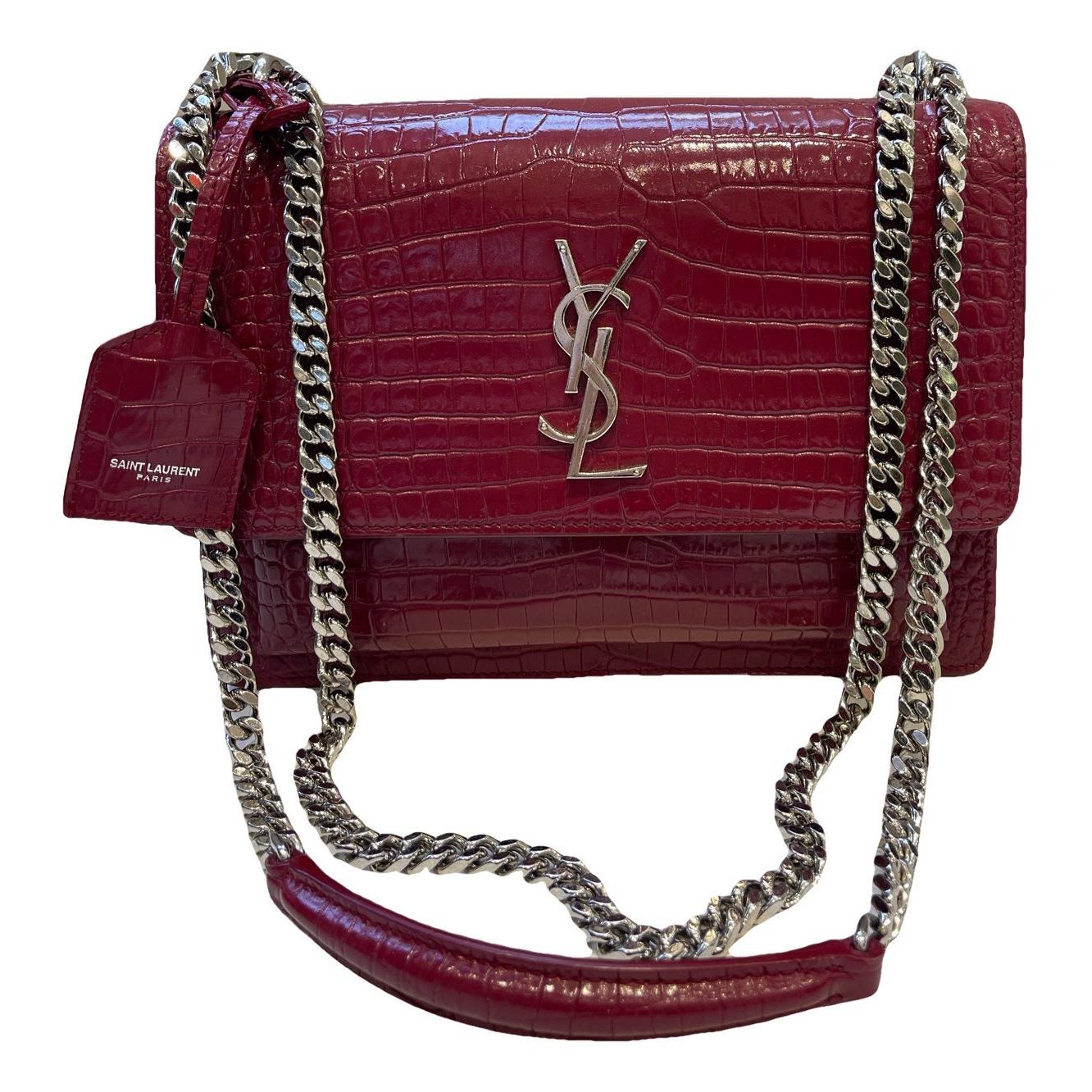 Sunset leather crossbody bag
