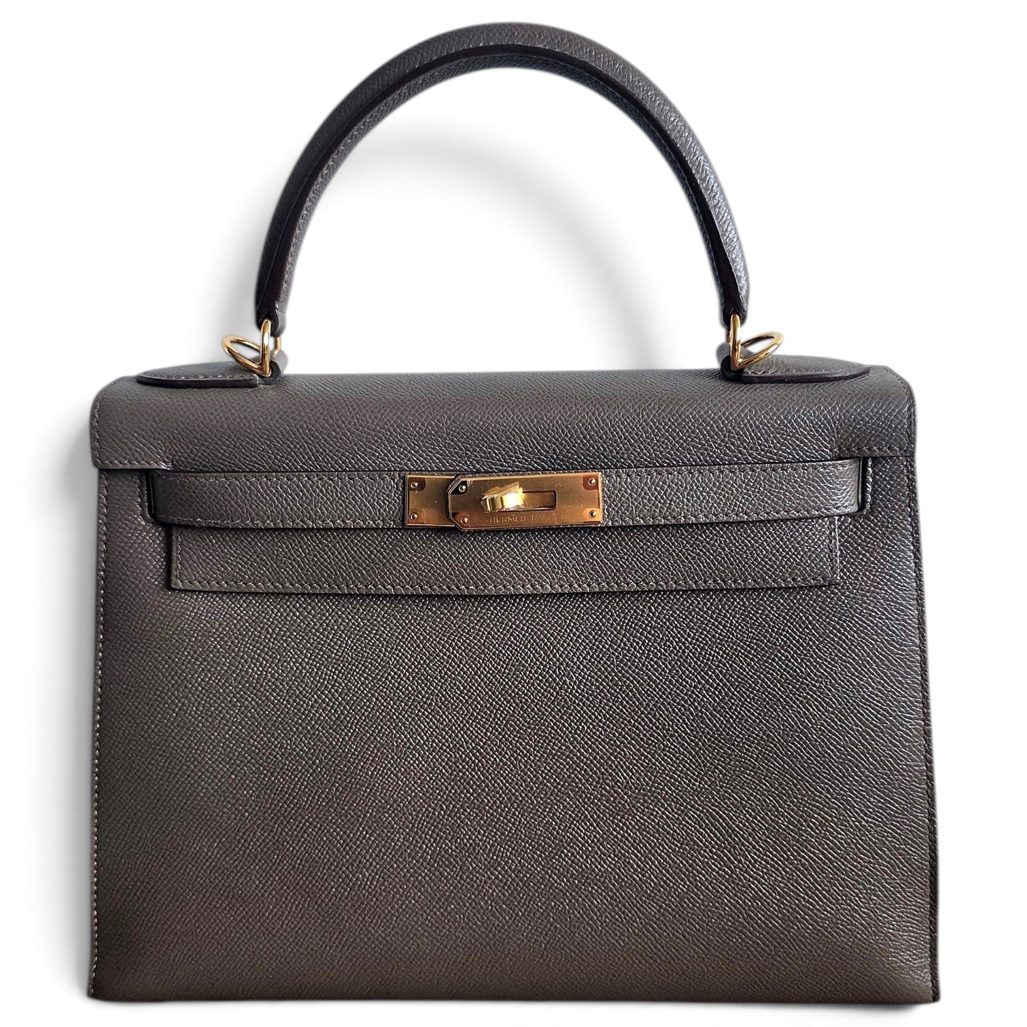 Kelly 28 leather handbag
