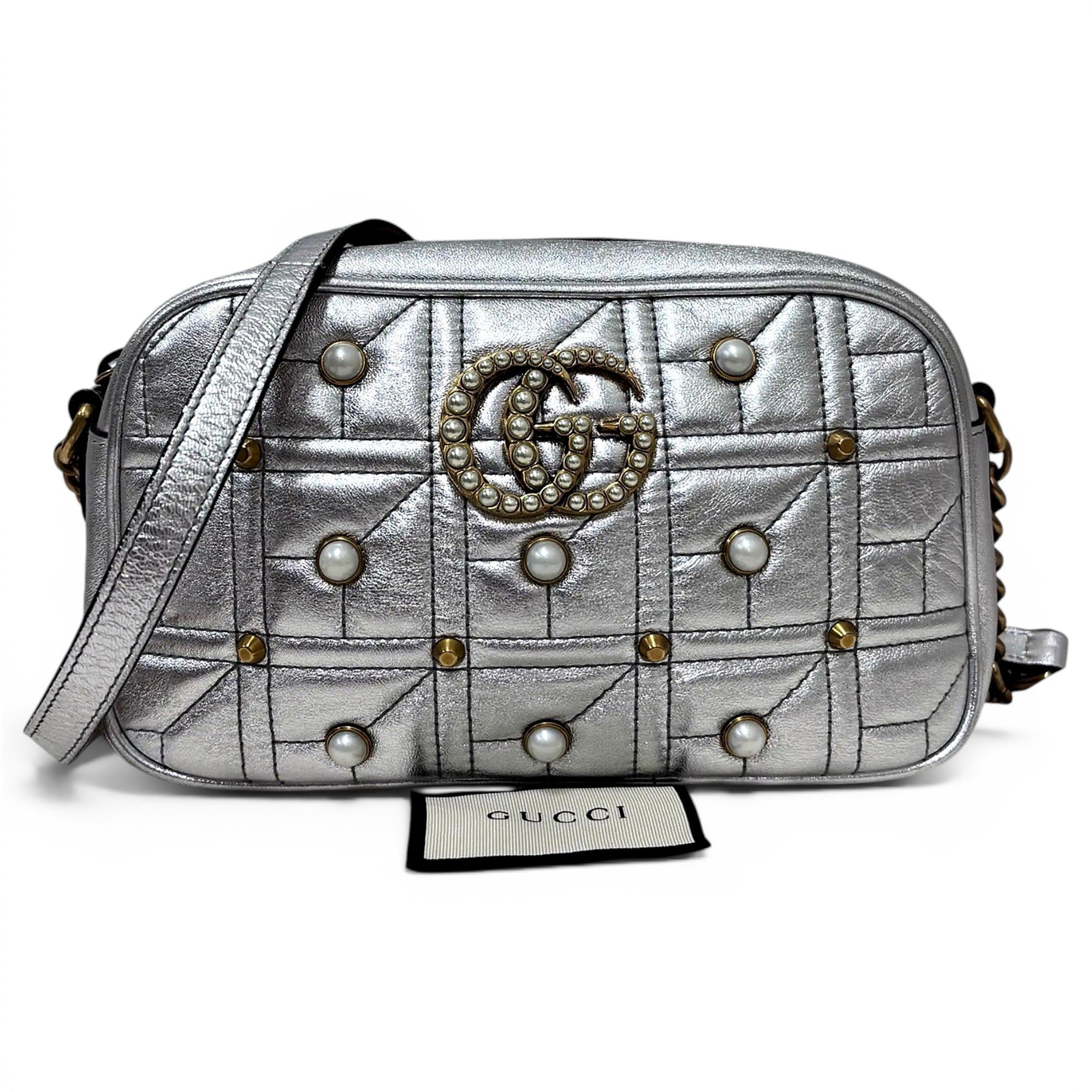 GG Marmont leather crossbody bag
