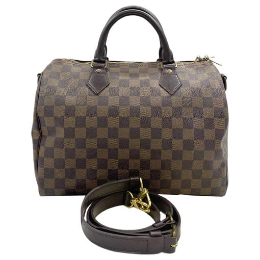 Speedy vinyl crossbody bag