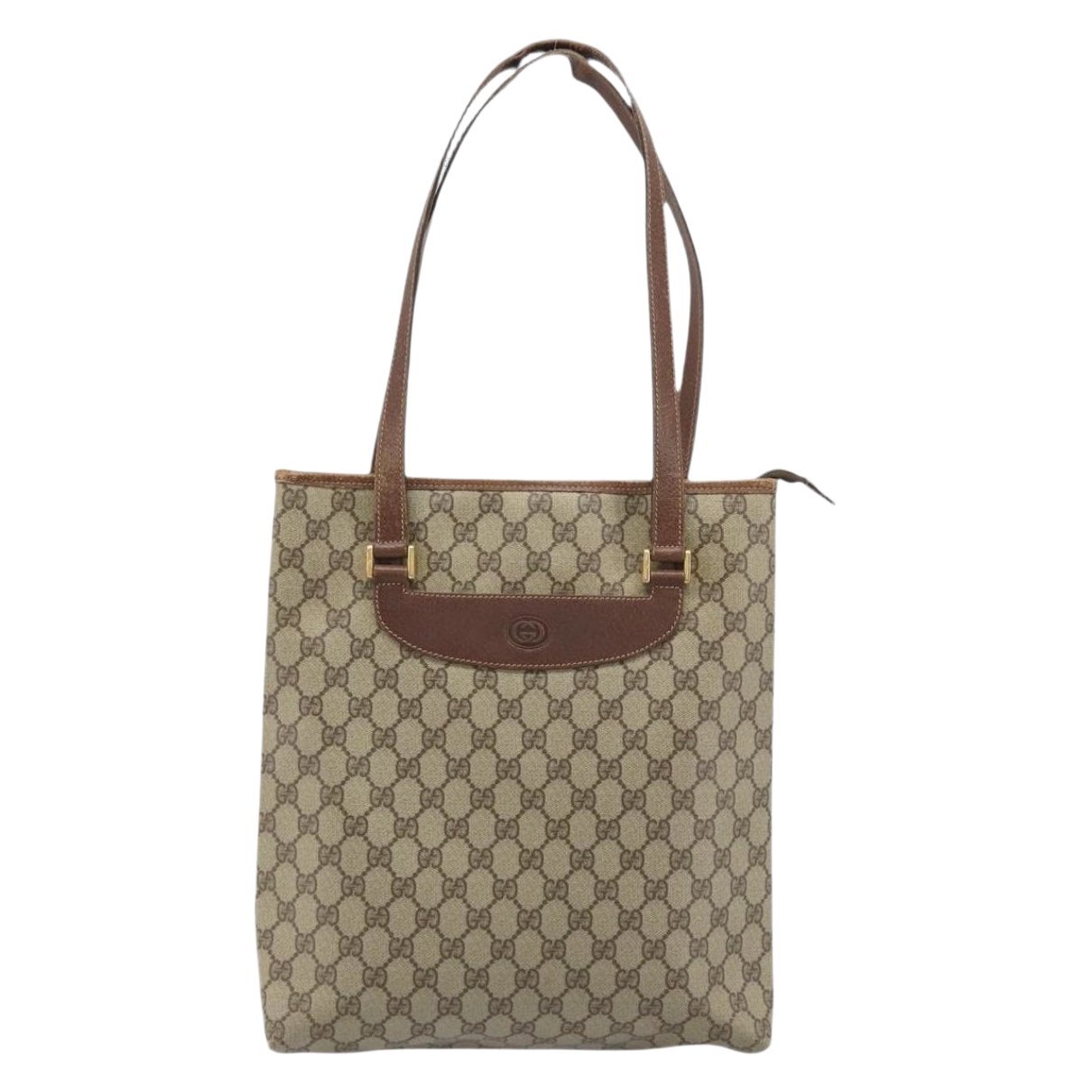Leather tote