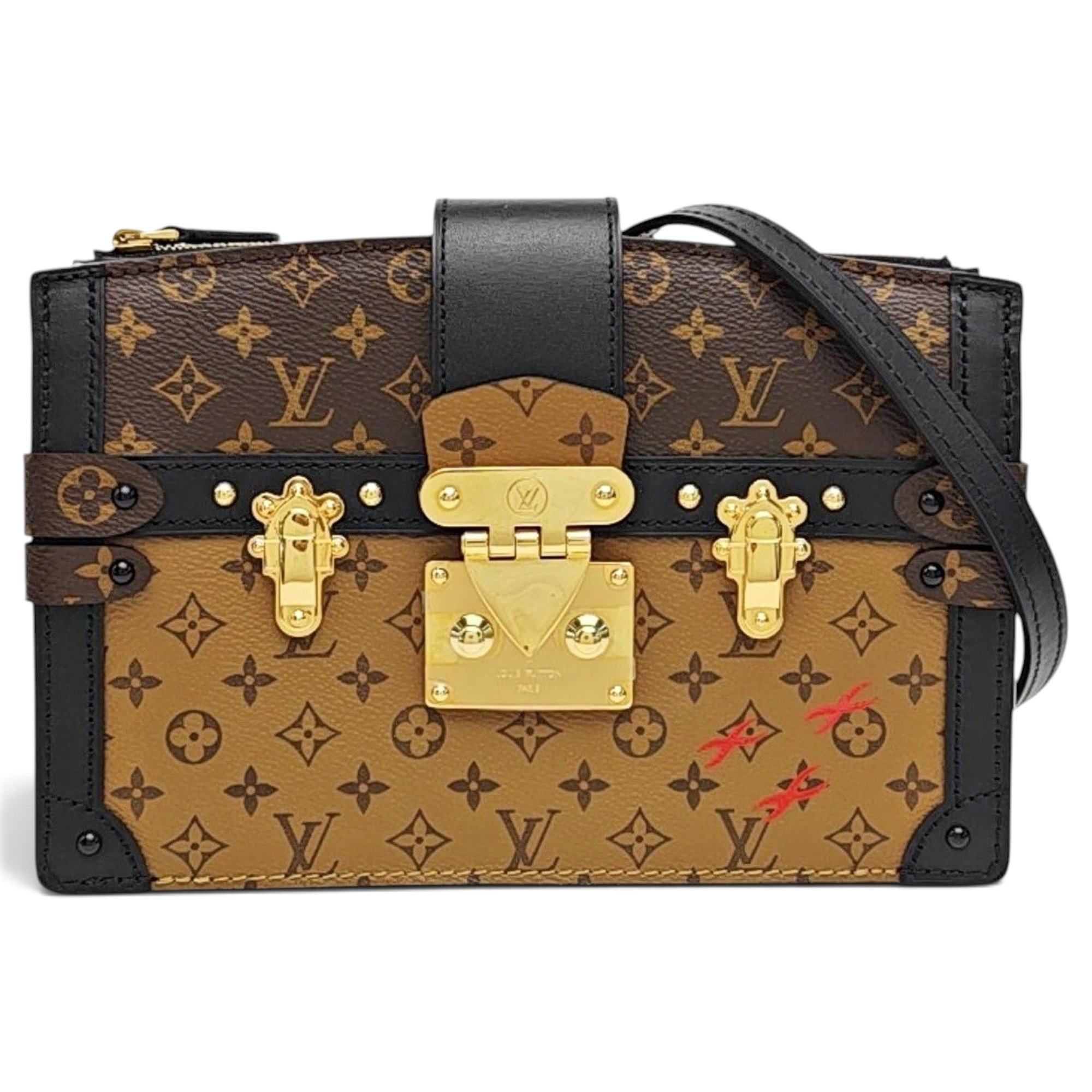City Trunk leather handbag