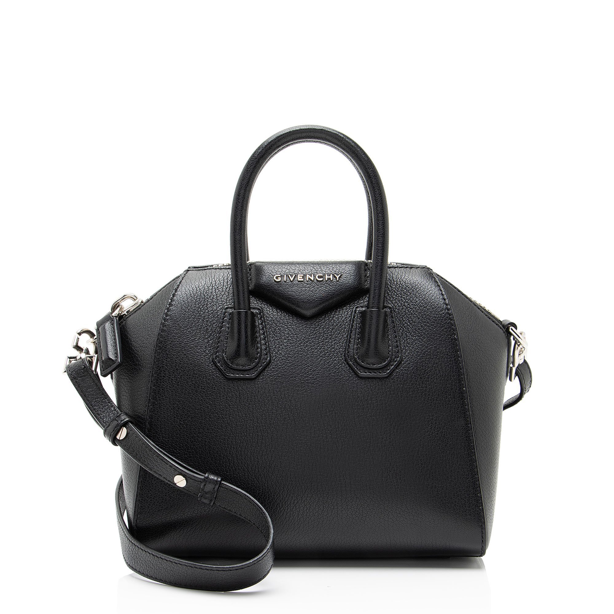 Antigona leather satchel