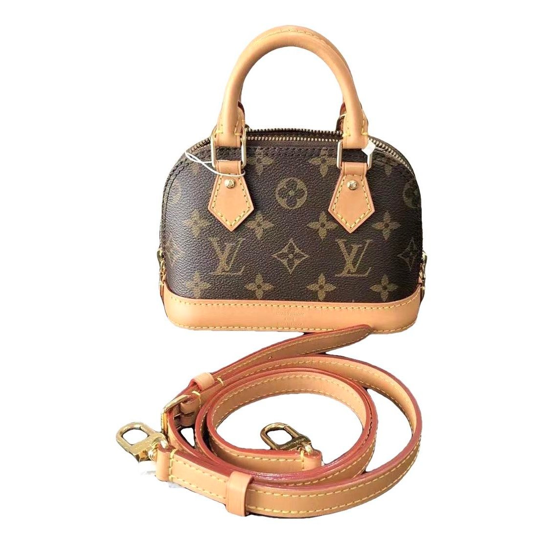 Alma leather handbag