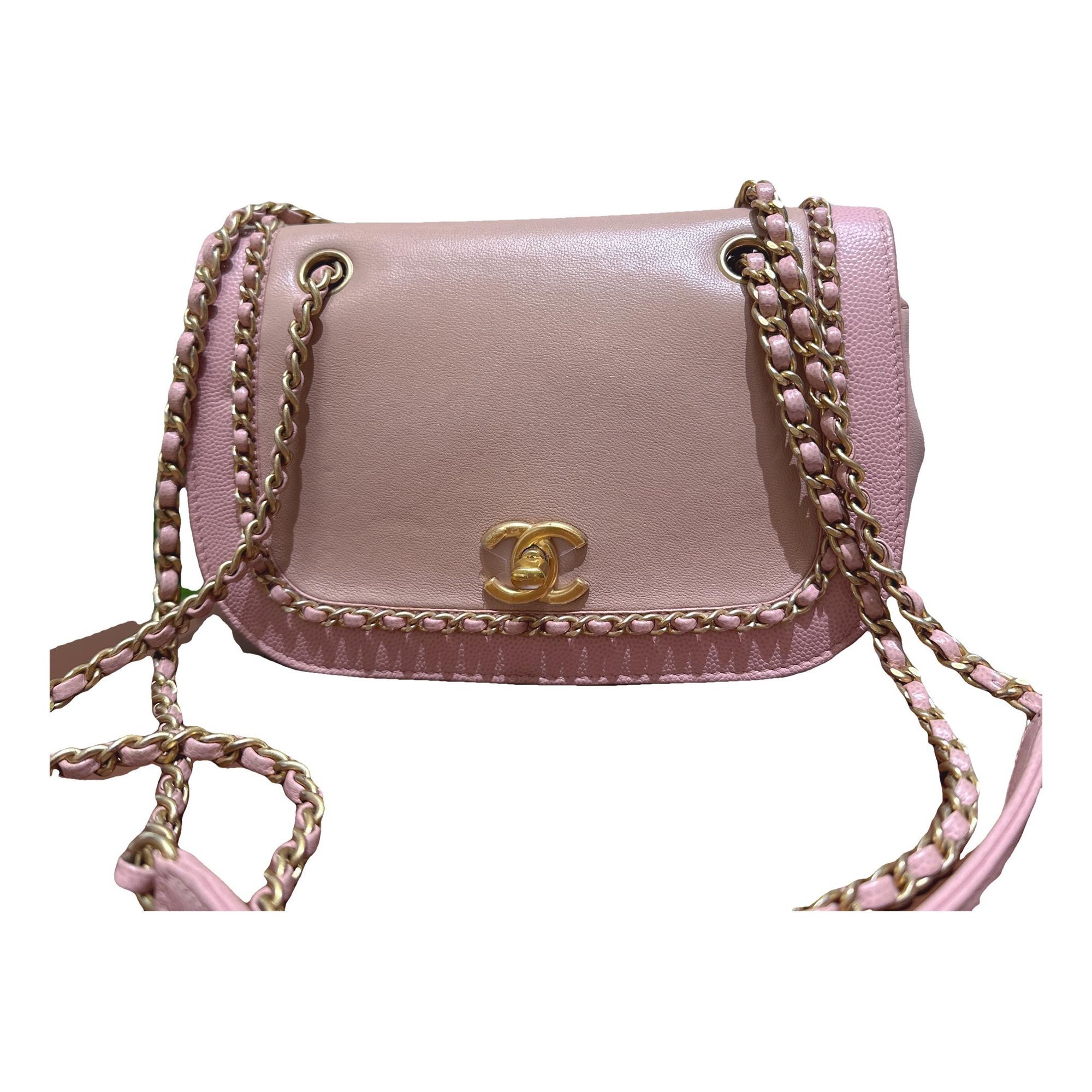 Leather crossbody bag