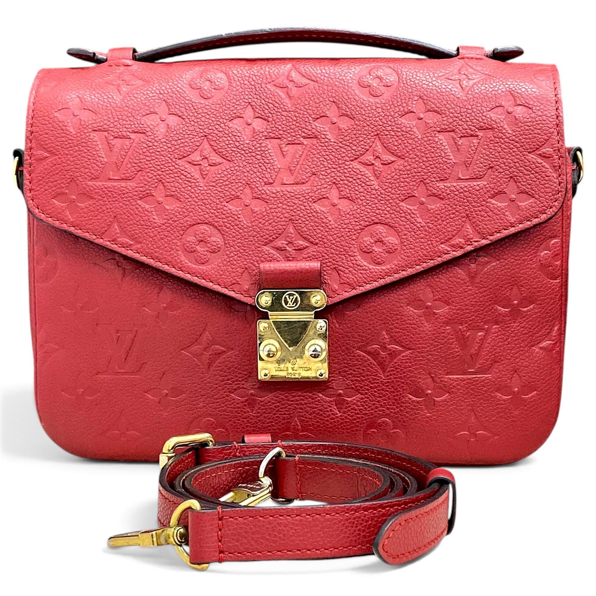 Metis leather handbag
