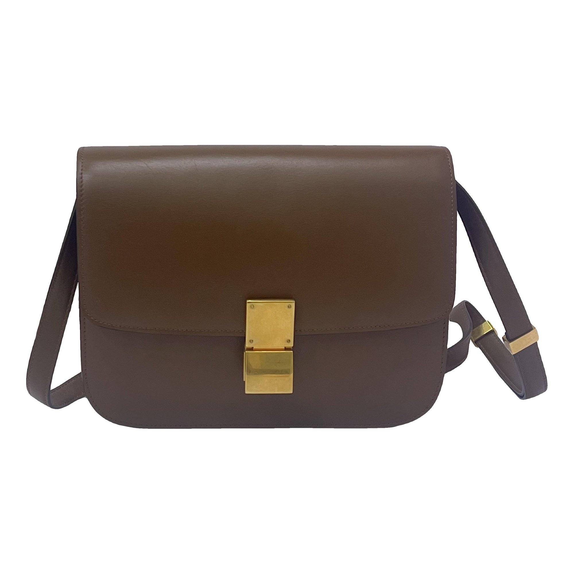 Classic leather handbag