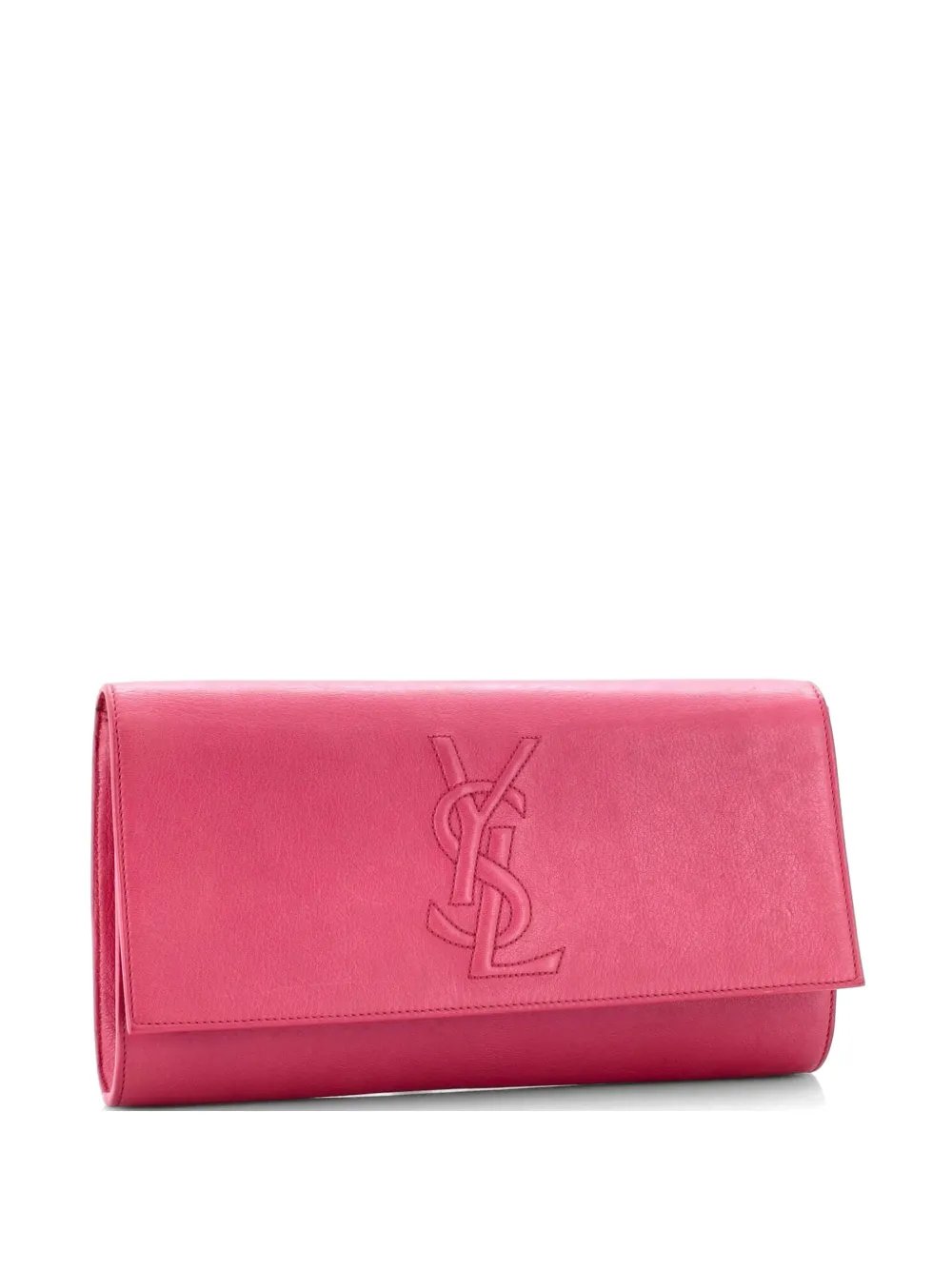 Belle de Jour Leather Large clutch bag