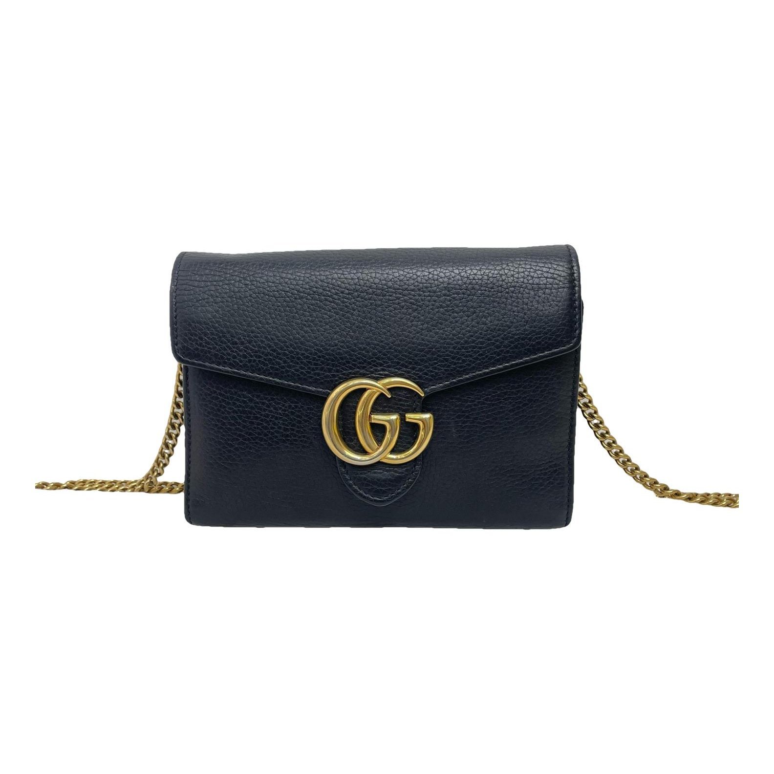 GG Marmont Chain leather handbag