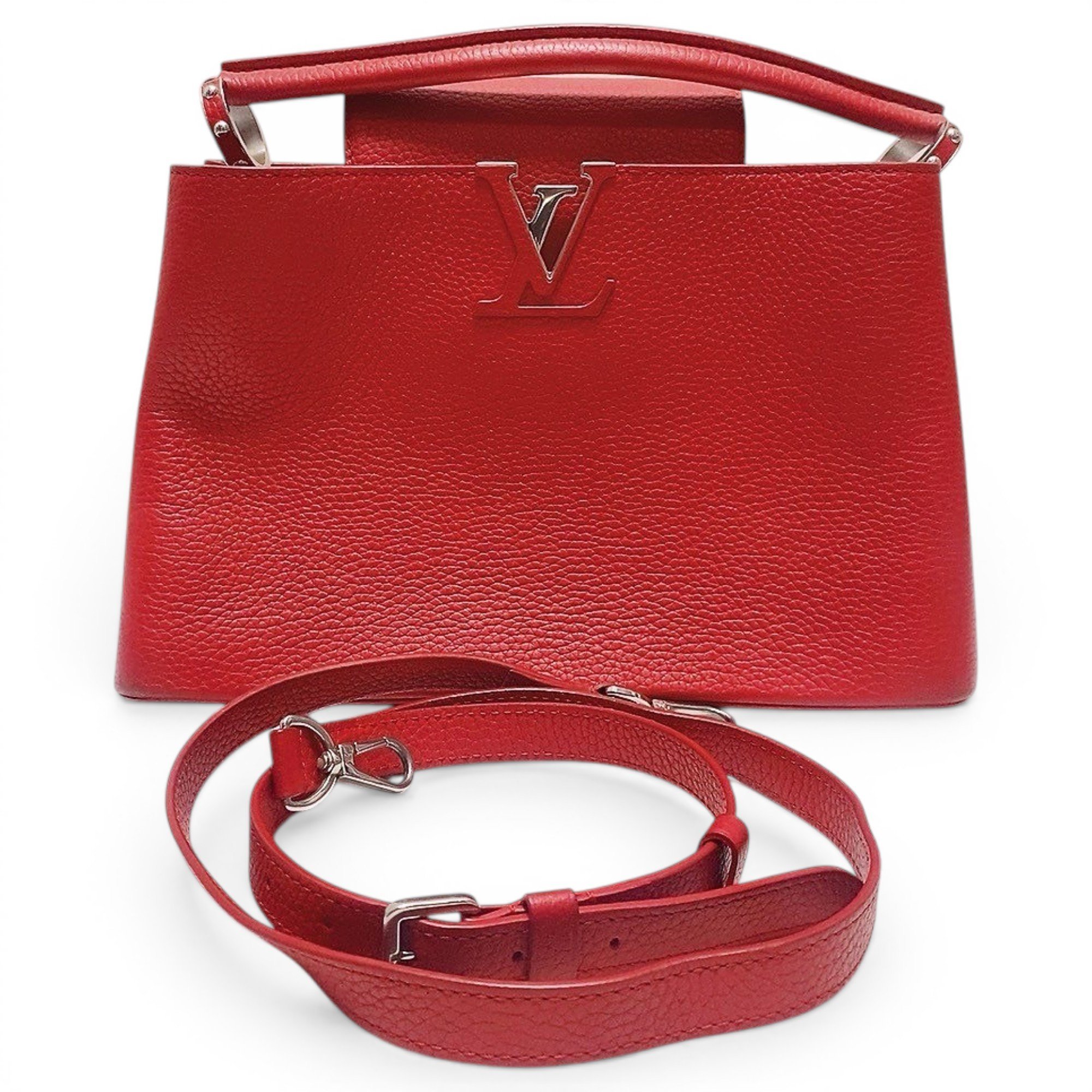 Capucines leather handbag
