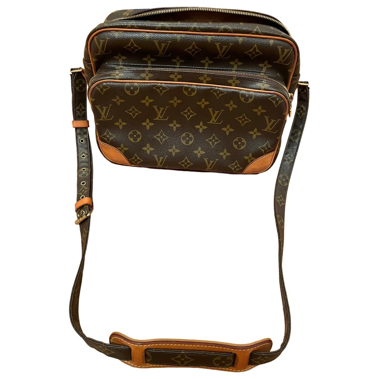 Nile leather crossbody bag