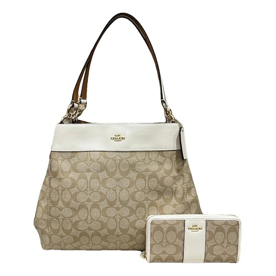 Vinyl handbag