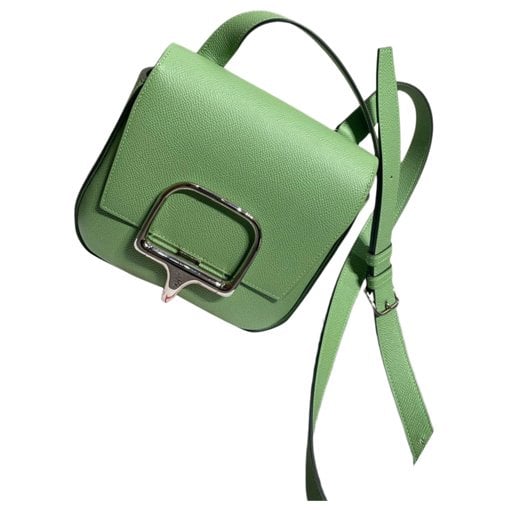 Della leather handbag
