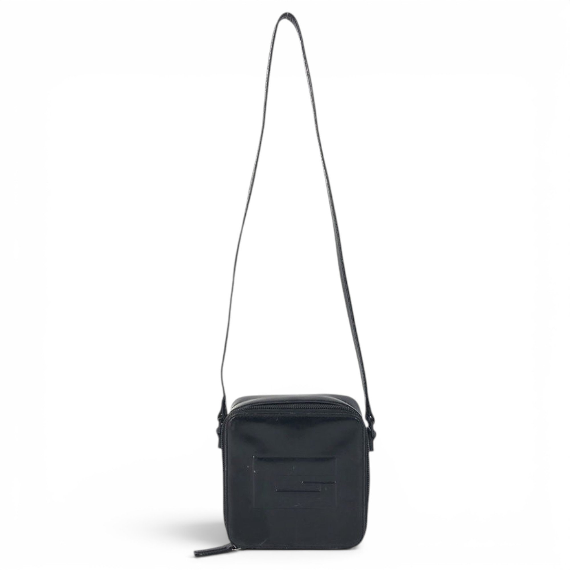Patent leather handbag