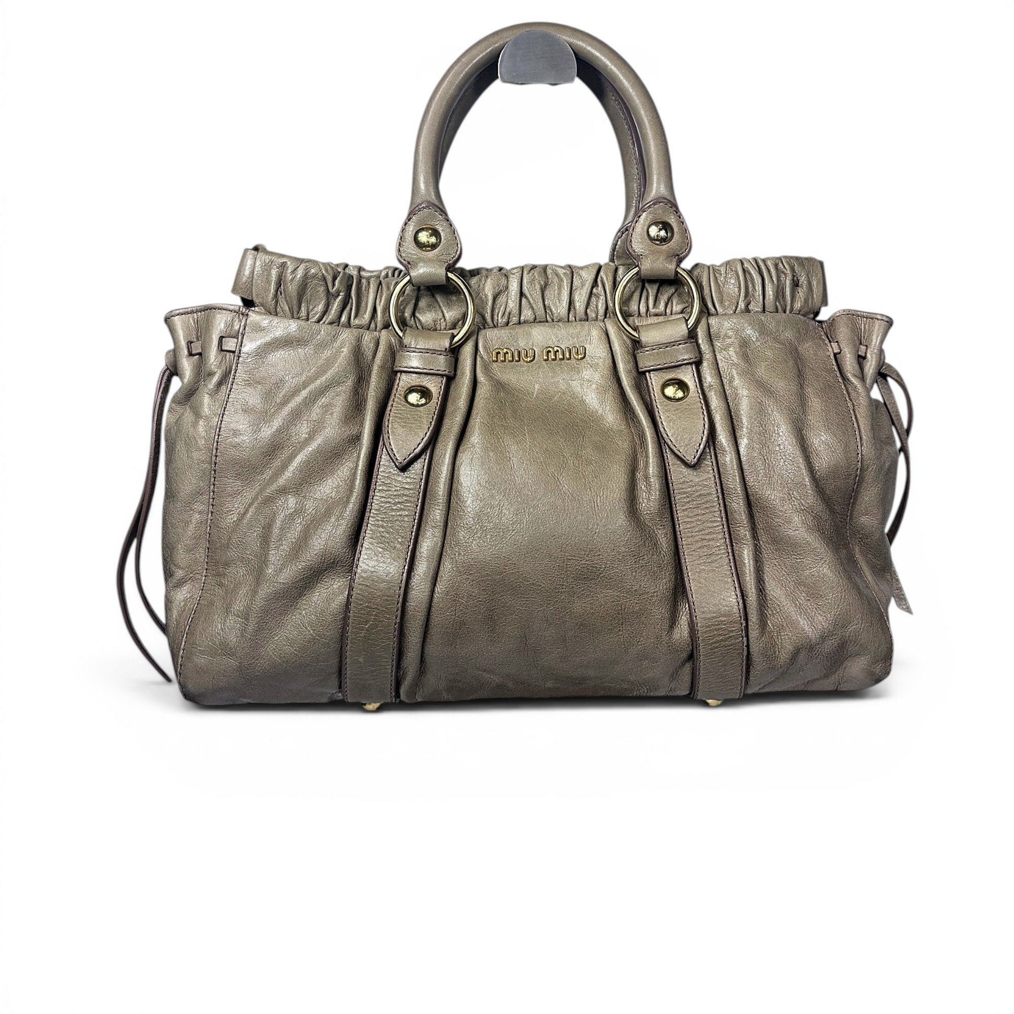 Vitello leather handbag