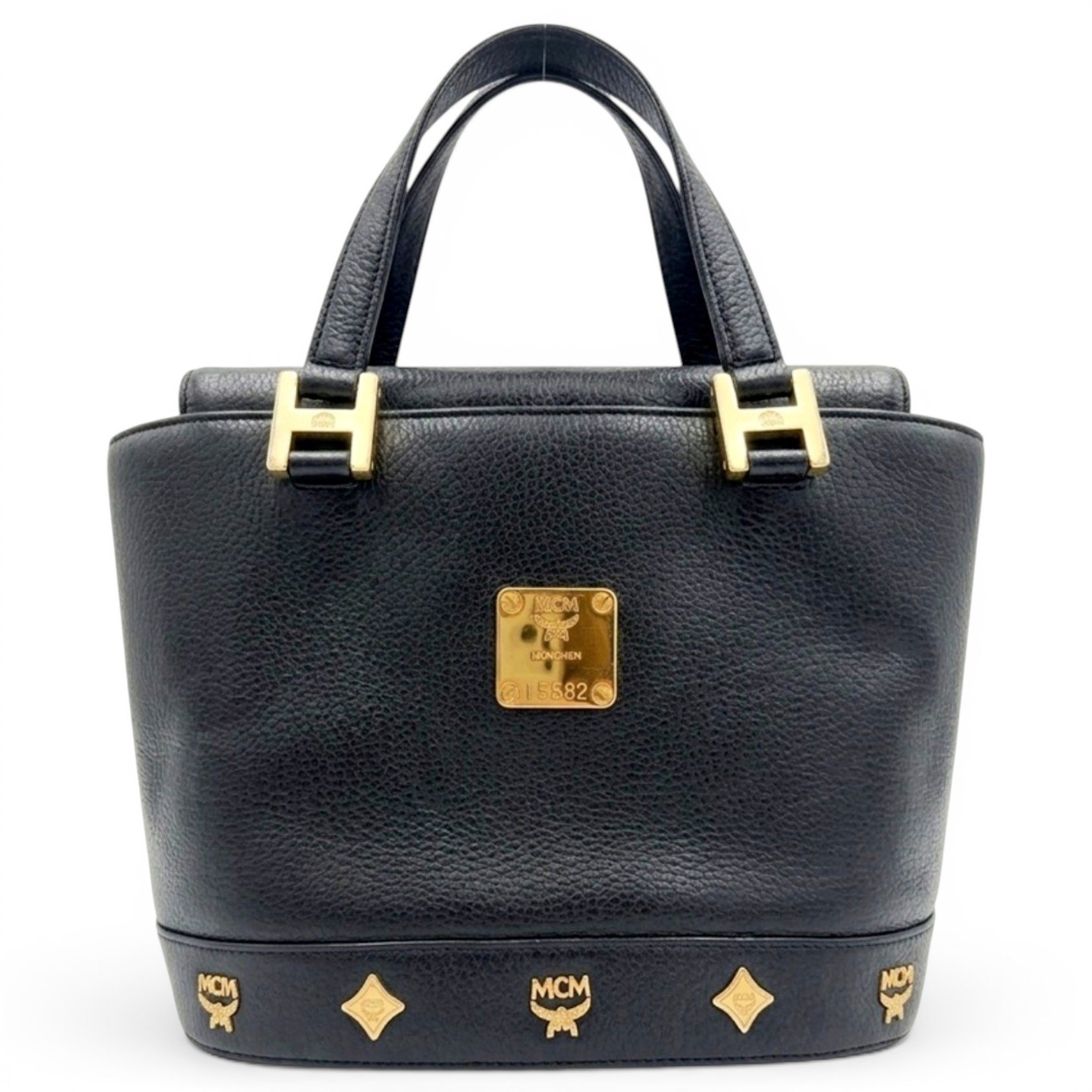 Leather handbag