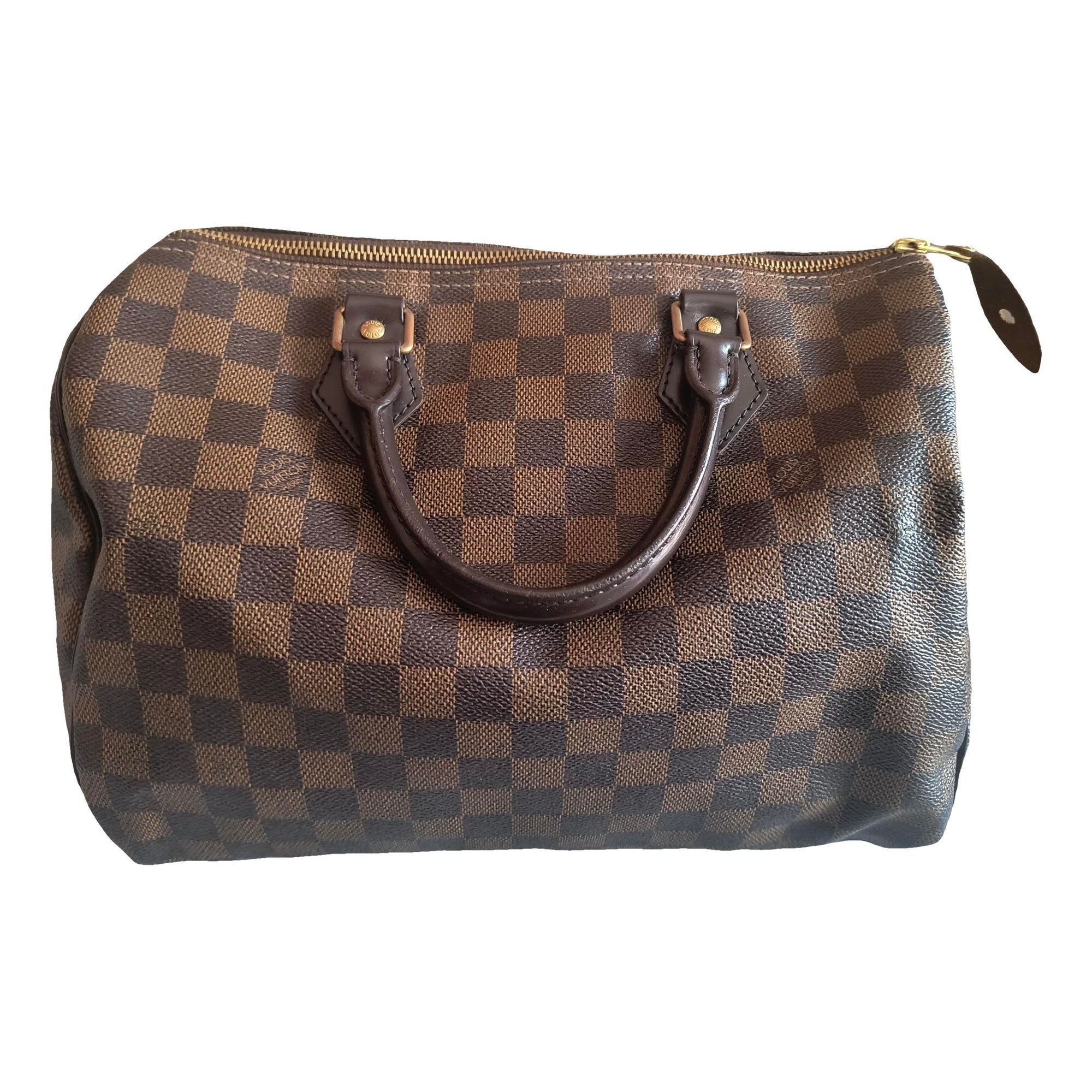 Speedy leather handbag