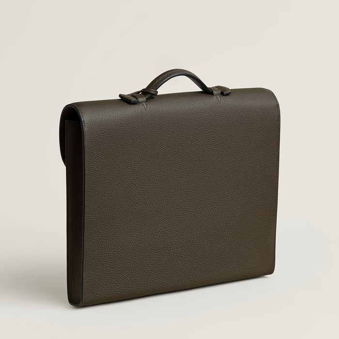 Vert Loden Sac a Depeches Light 1-37 Briefcase
