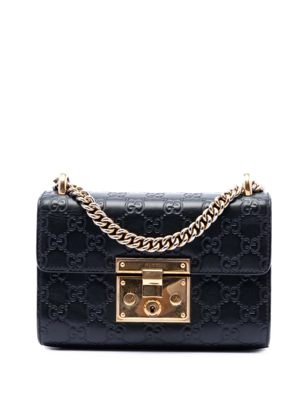 2016-2026 Small Guccissima Padlock crossbody bag