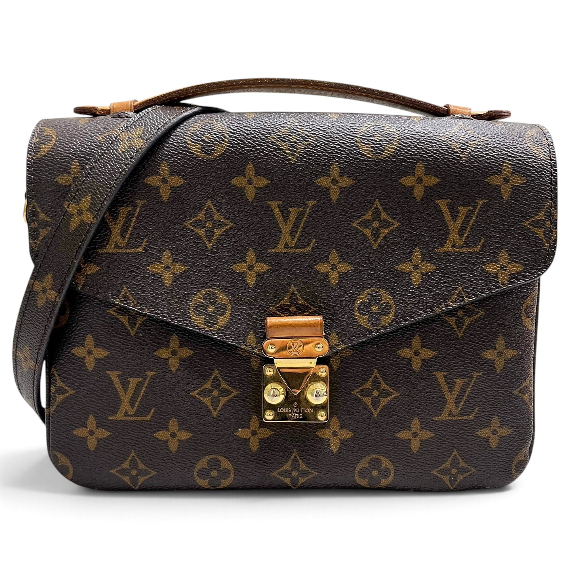 Metis leather handbag