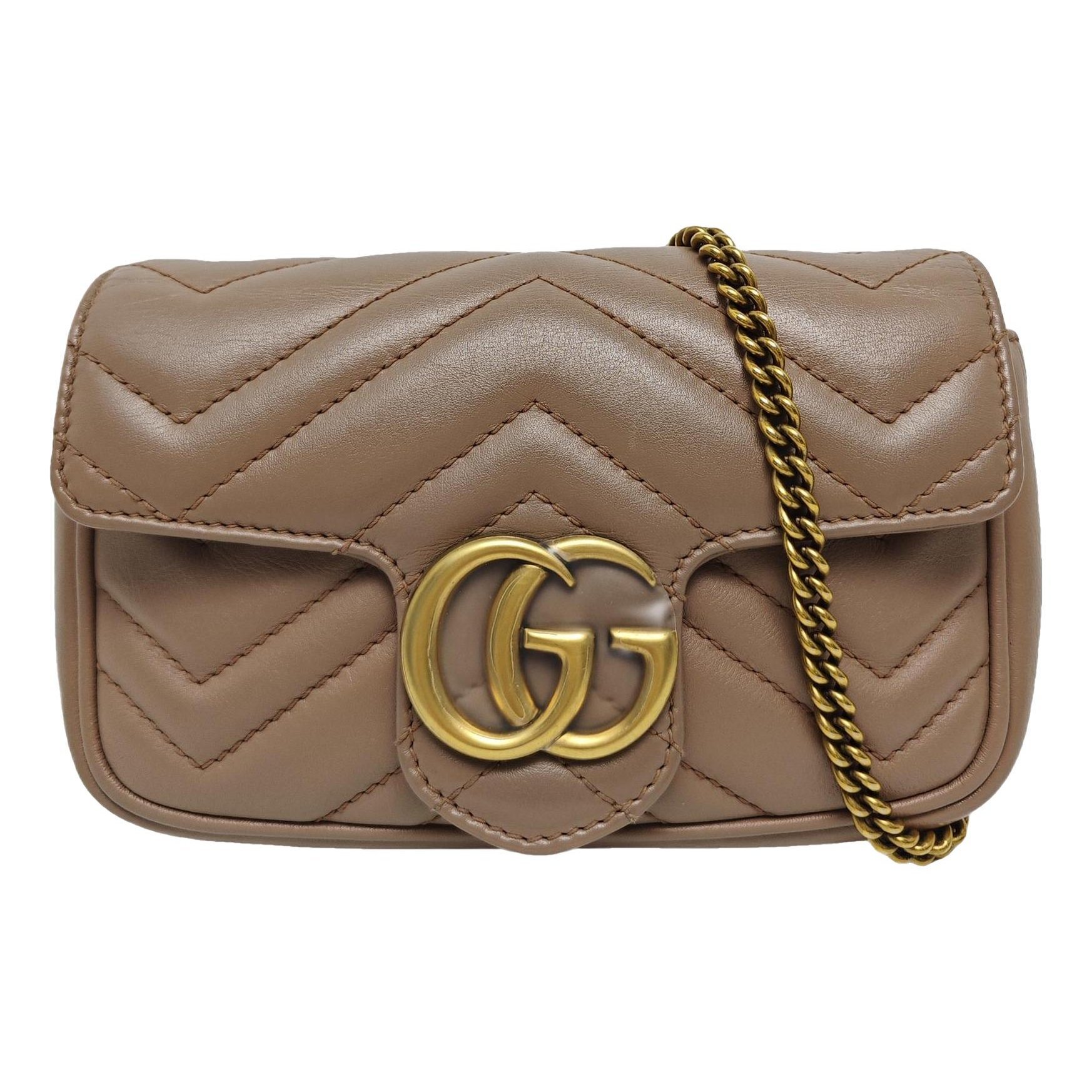 GG Marmont Flap leather handbag