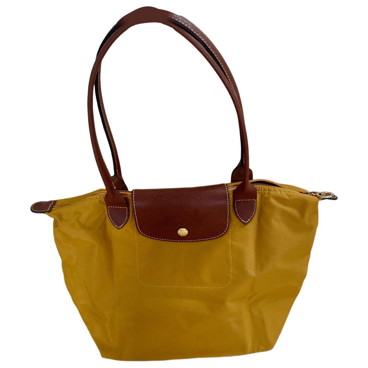 Pliage leather tote
