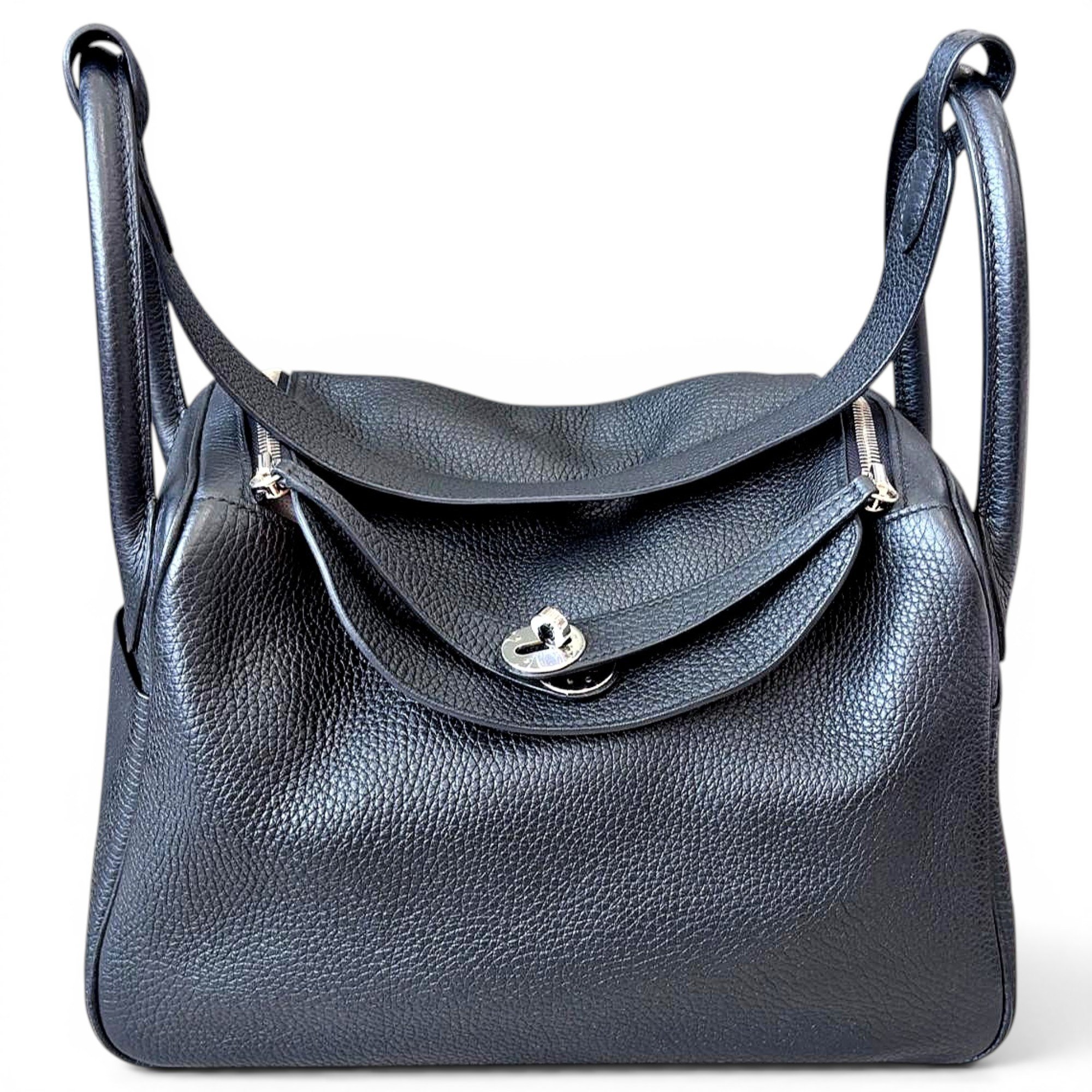 Lindy leather handbag