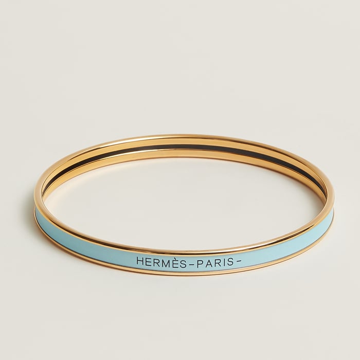 Bleu Polaire Uni Bangle