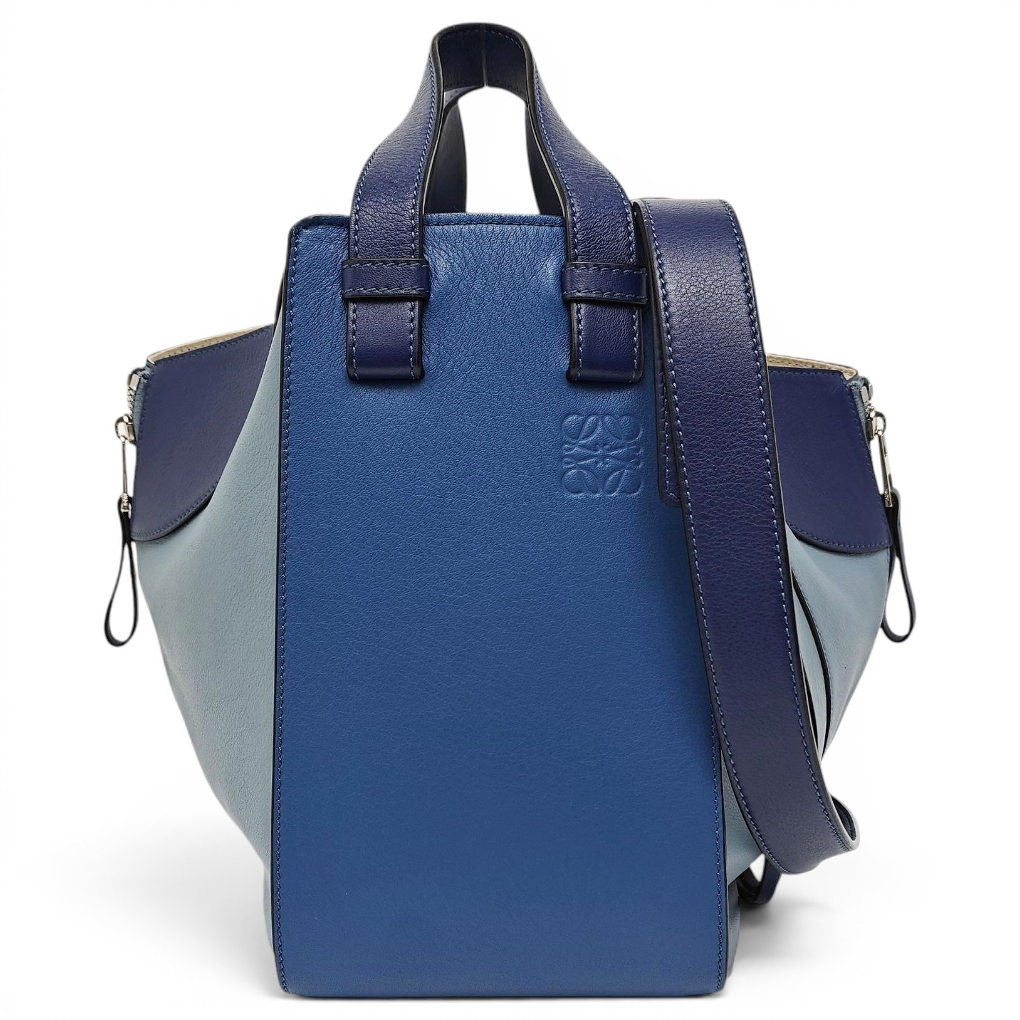 Hammock leather crossbody bag