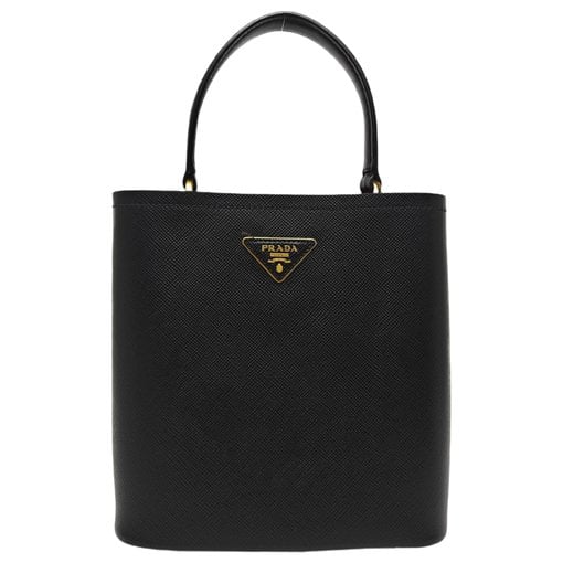 Panier leather handbag