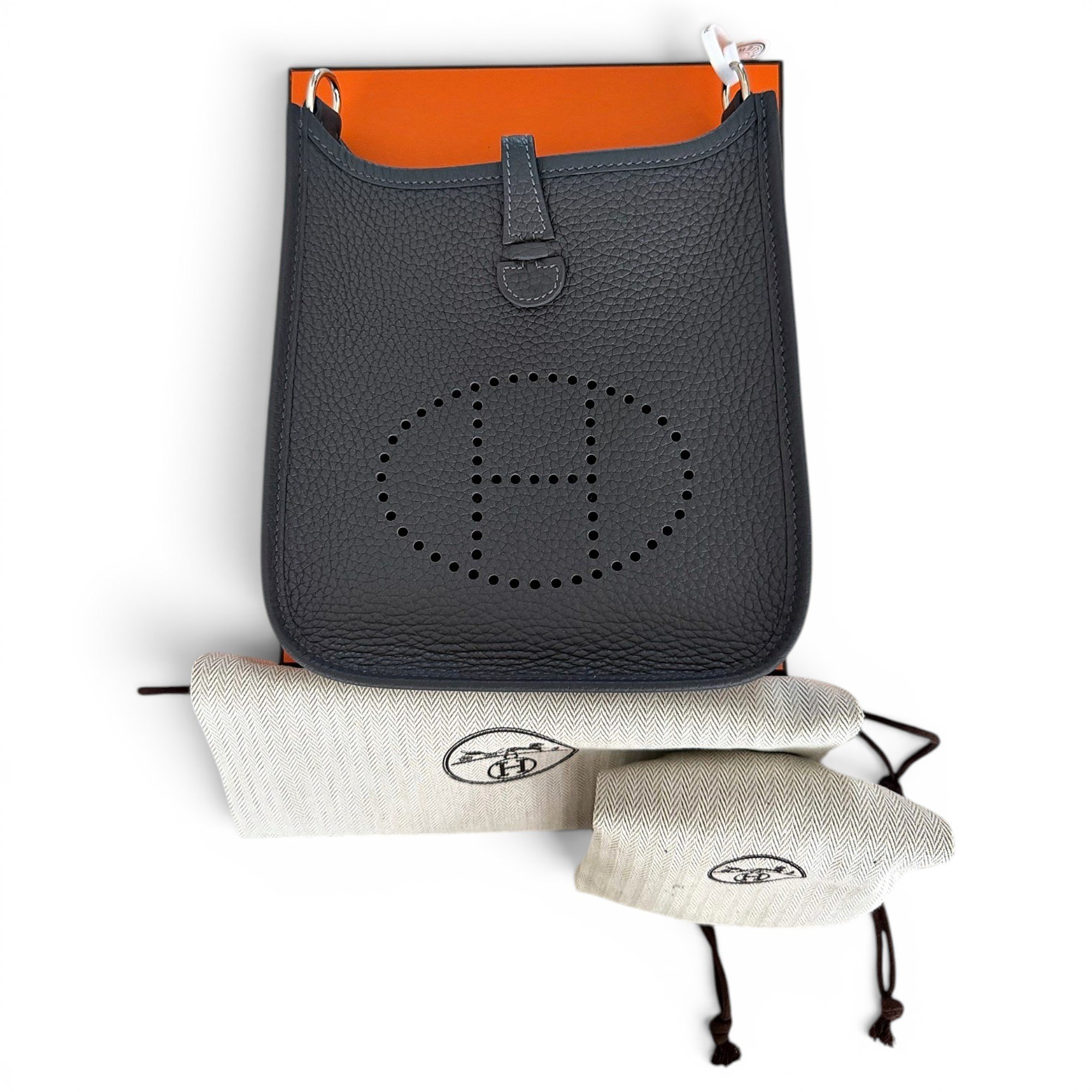 Evelyne leather crossbody bag