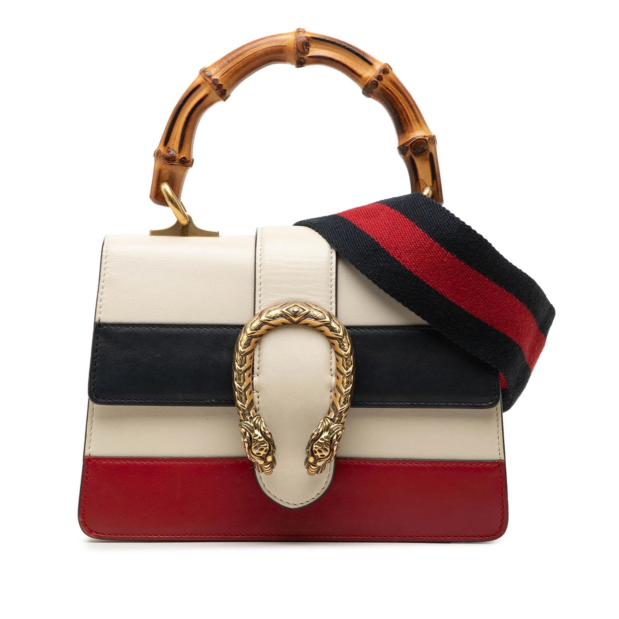 Bamboo pony-style calfskin satchel