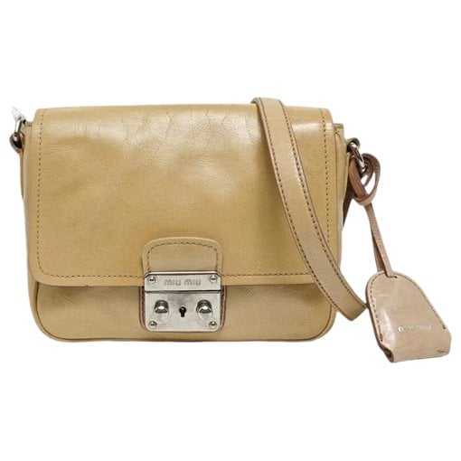 Leather crossbody bag