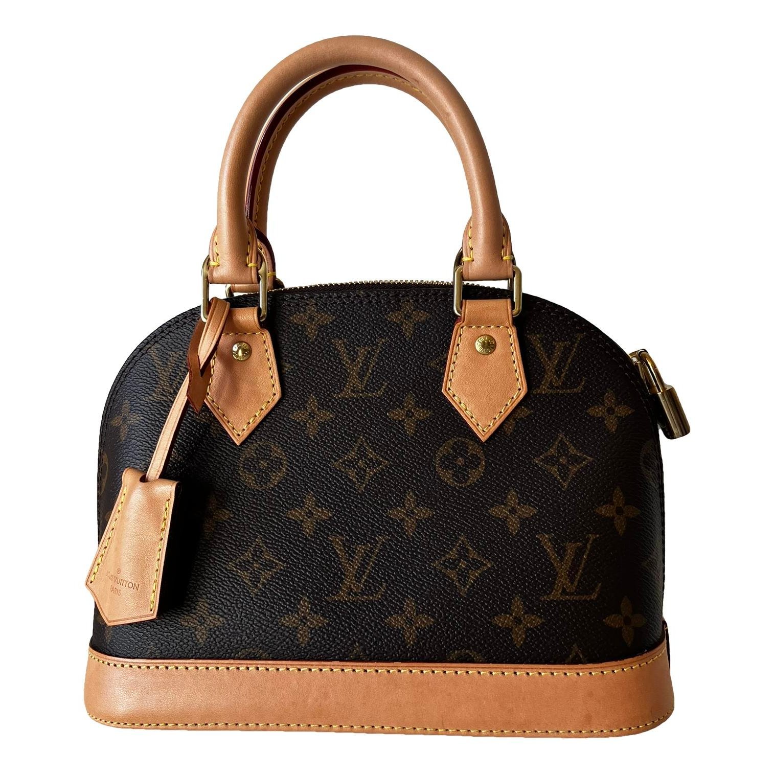 Alma BB patent leather handbag