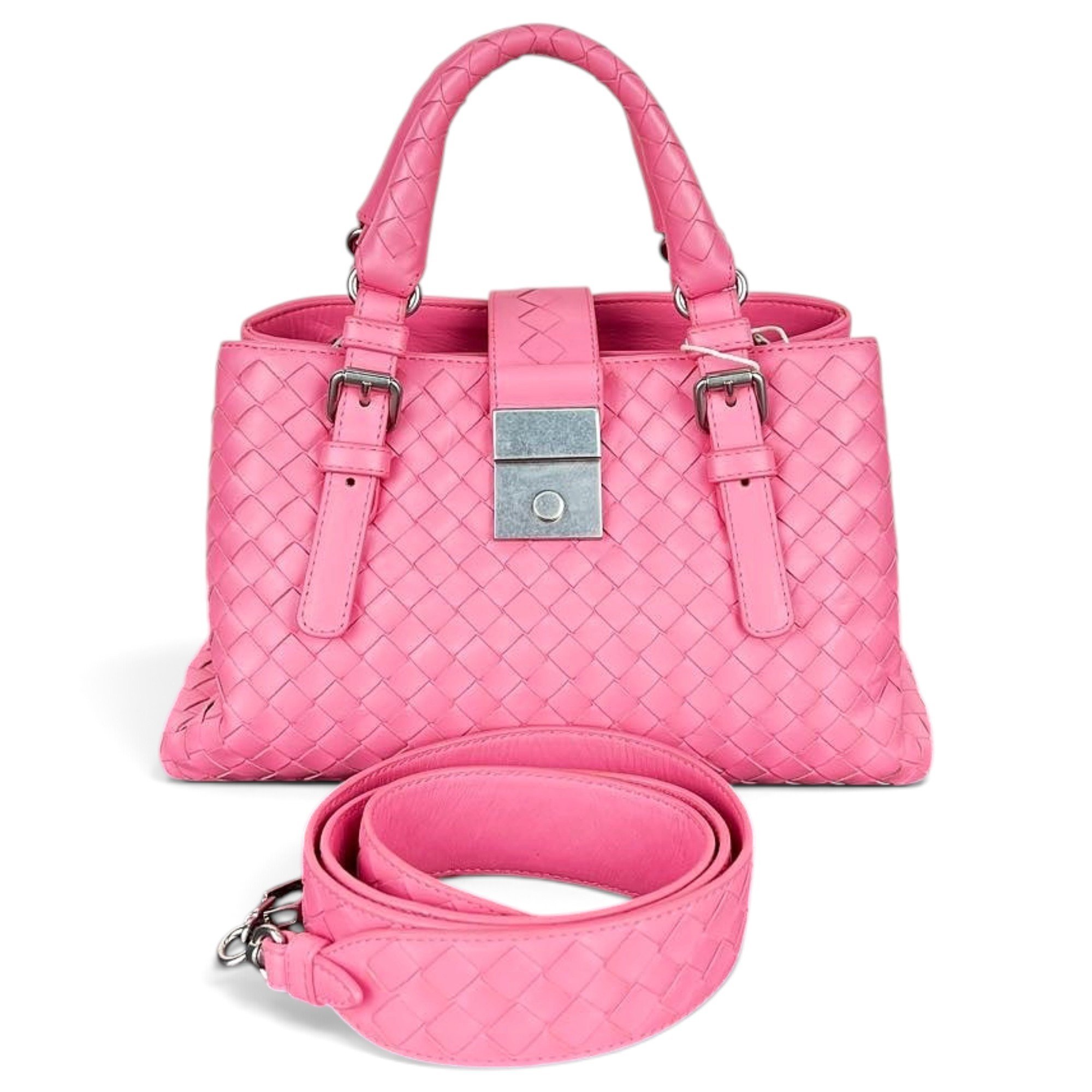 Bottega Veneta Roma leather handbag