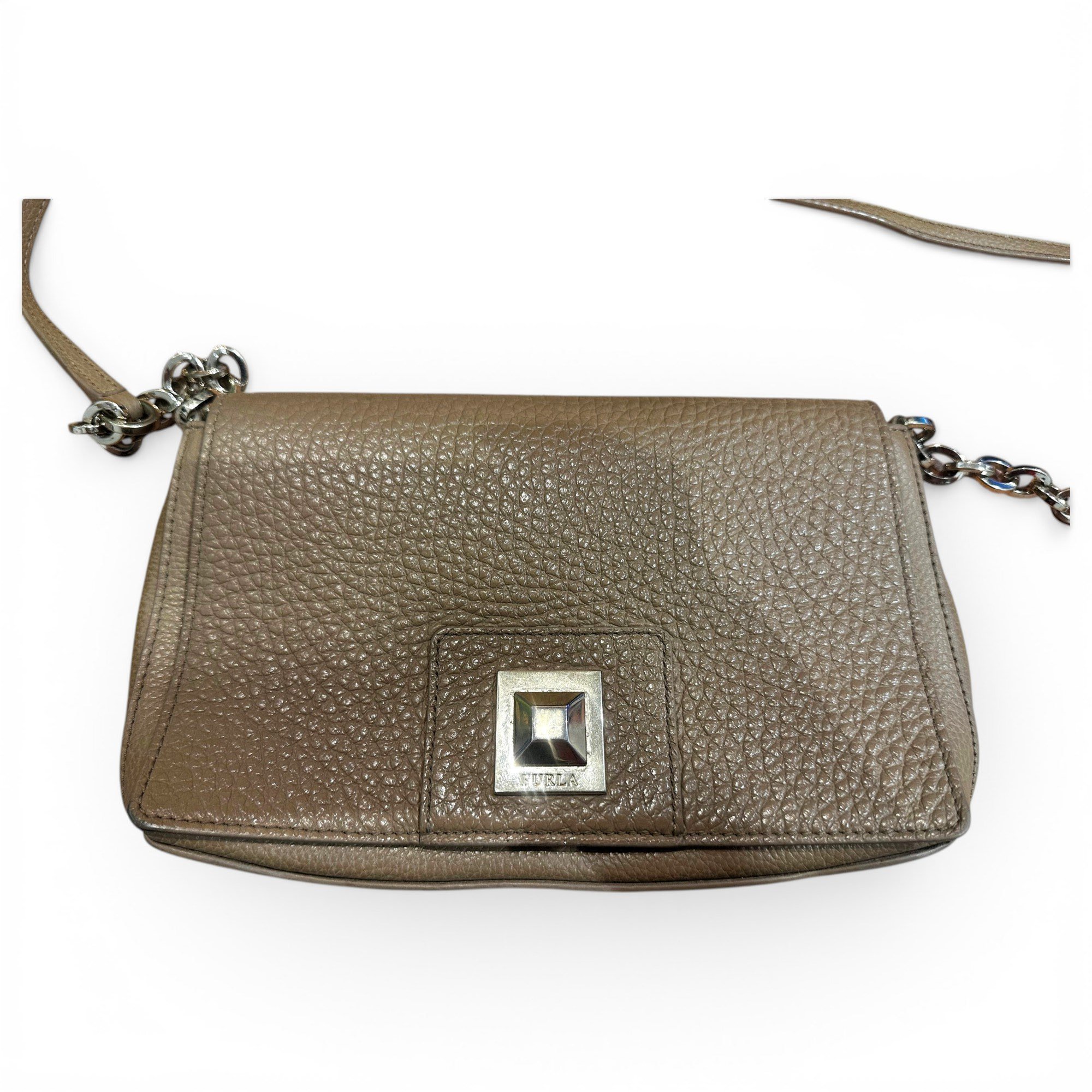 Leather crossbody bag