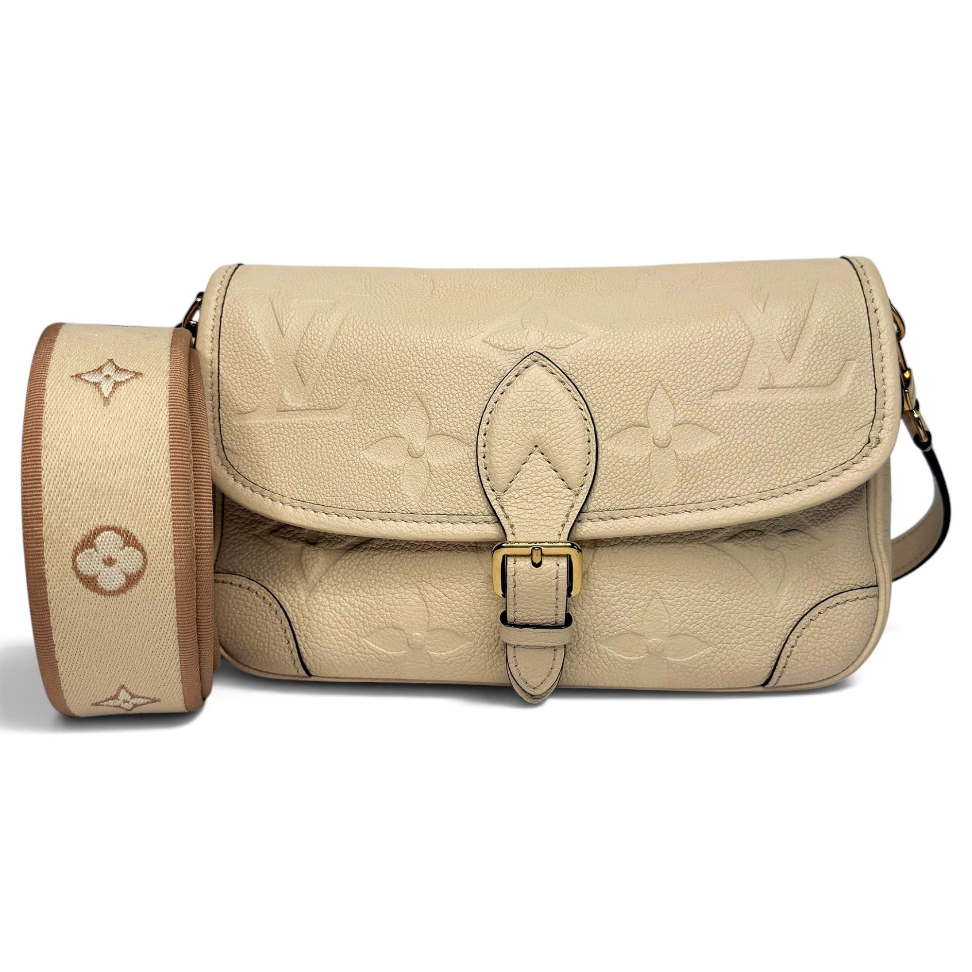 Louis Vuitton Diane leather crossbody bag
