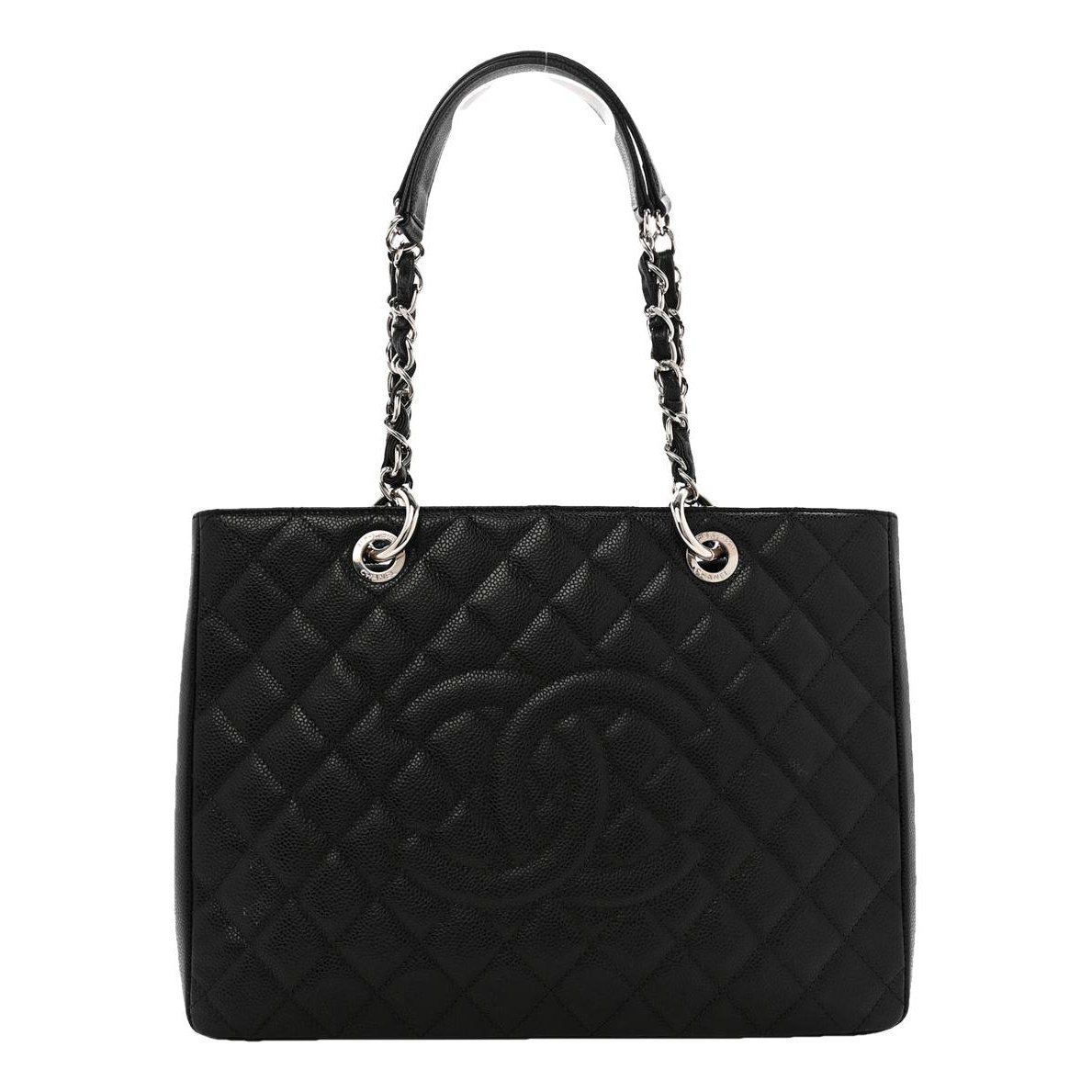Grand shopping leather tote