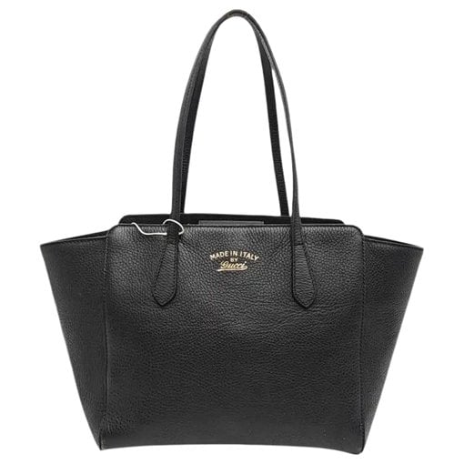 Swing leather handbag