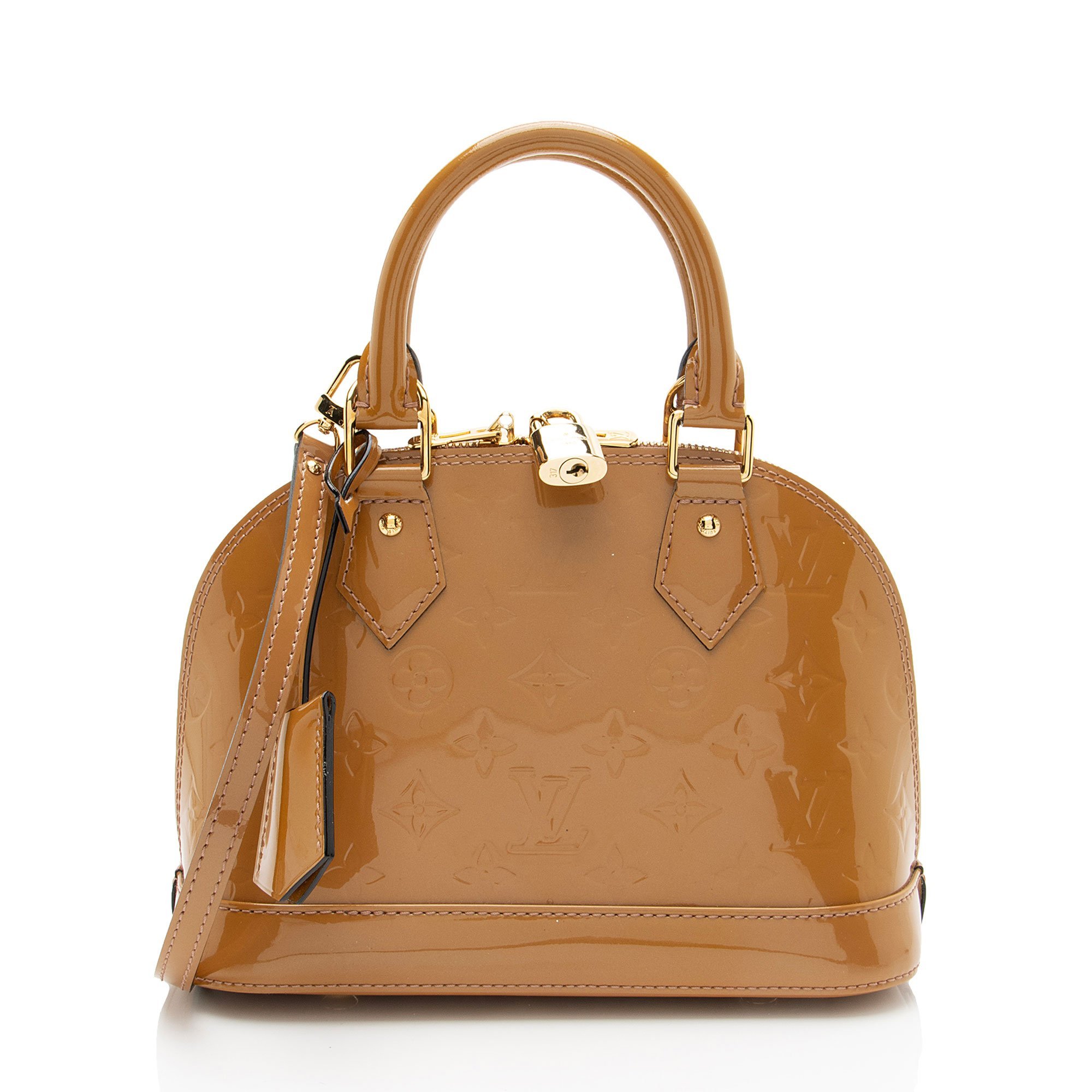 Alma leather satchel
