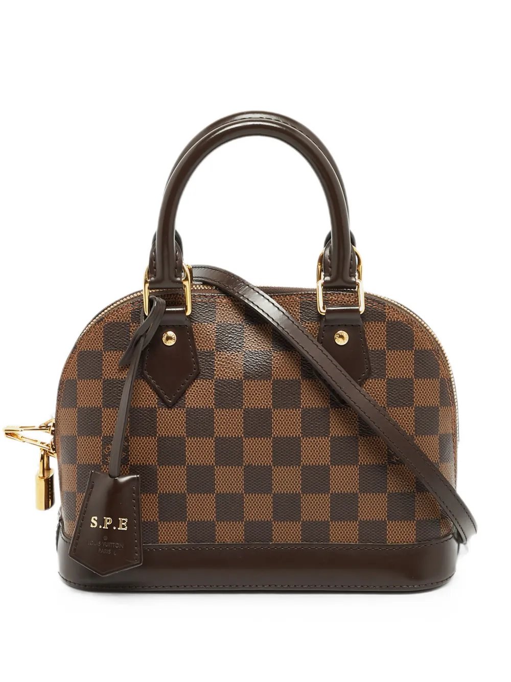 Louis Vuitton 2018 BB Alma Damier Ebene handbag