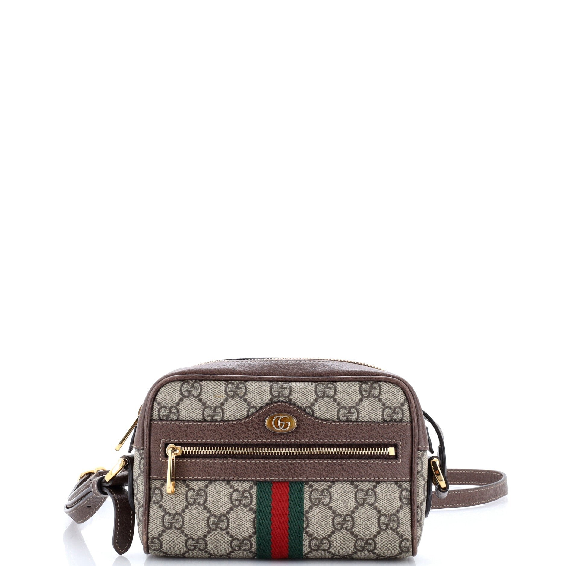 Ophidia Shoulder Bag GG Coated Canvas Mini