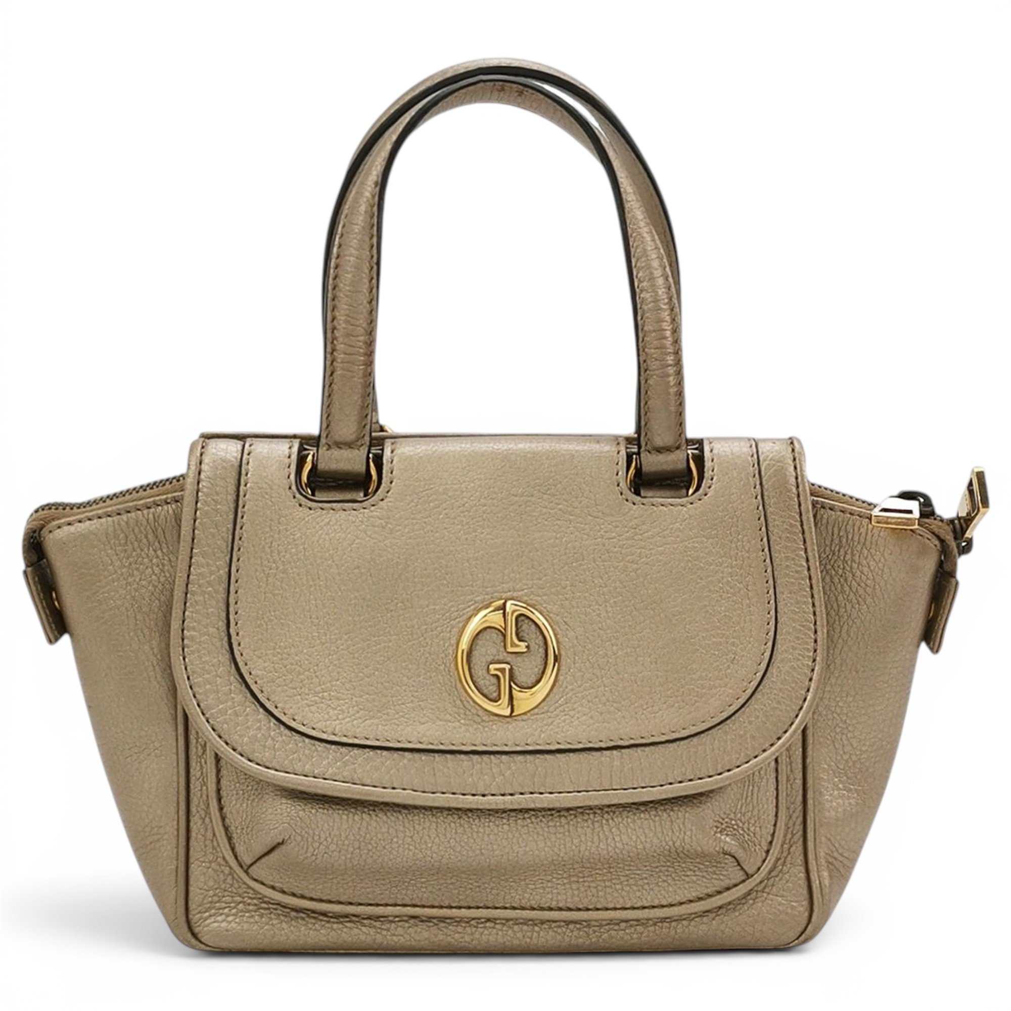 Britt leather handbag