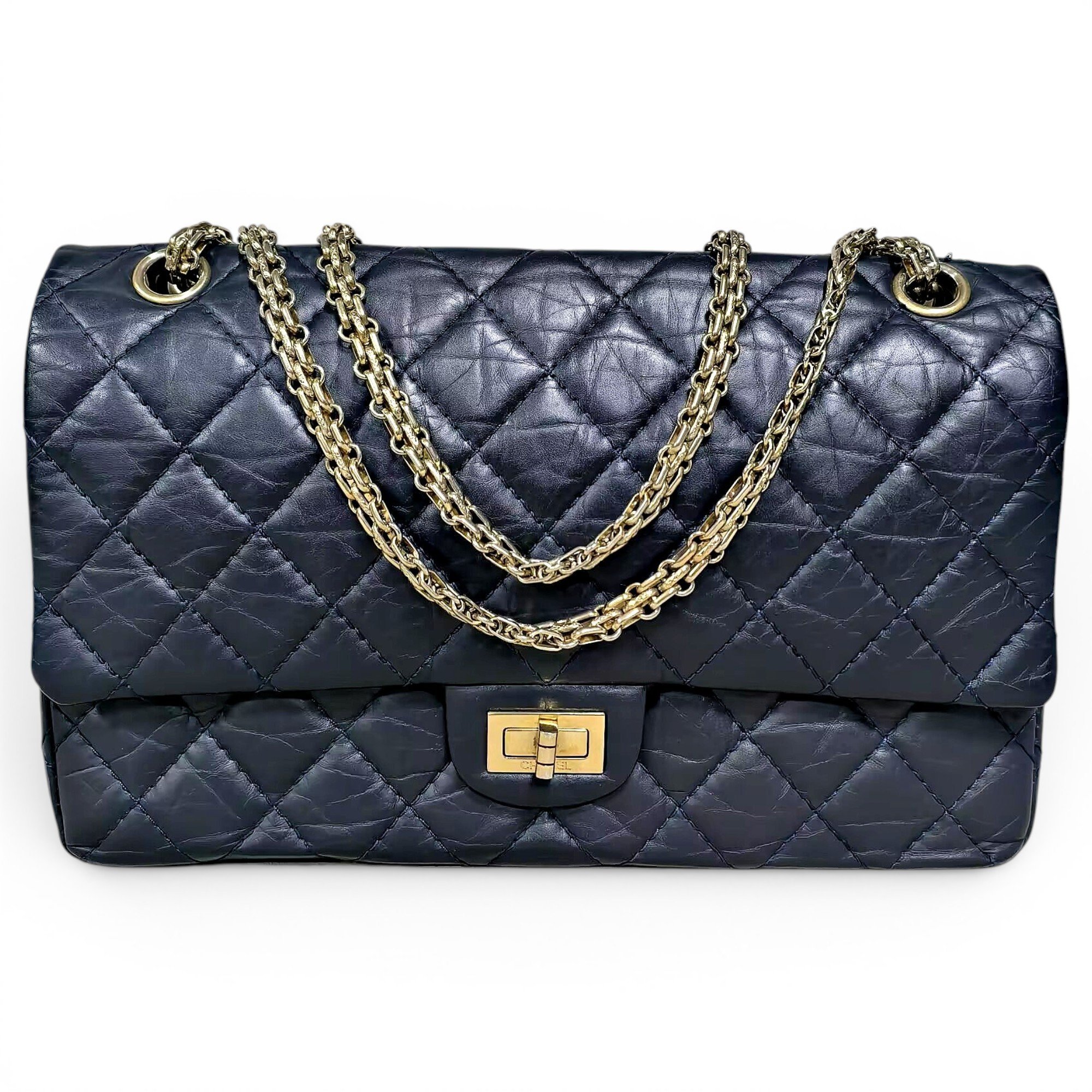 2.55 leather handbag