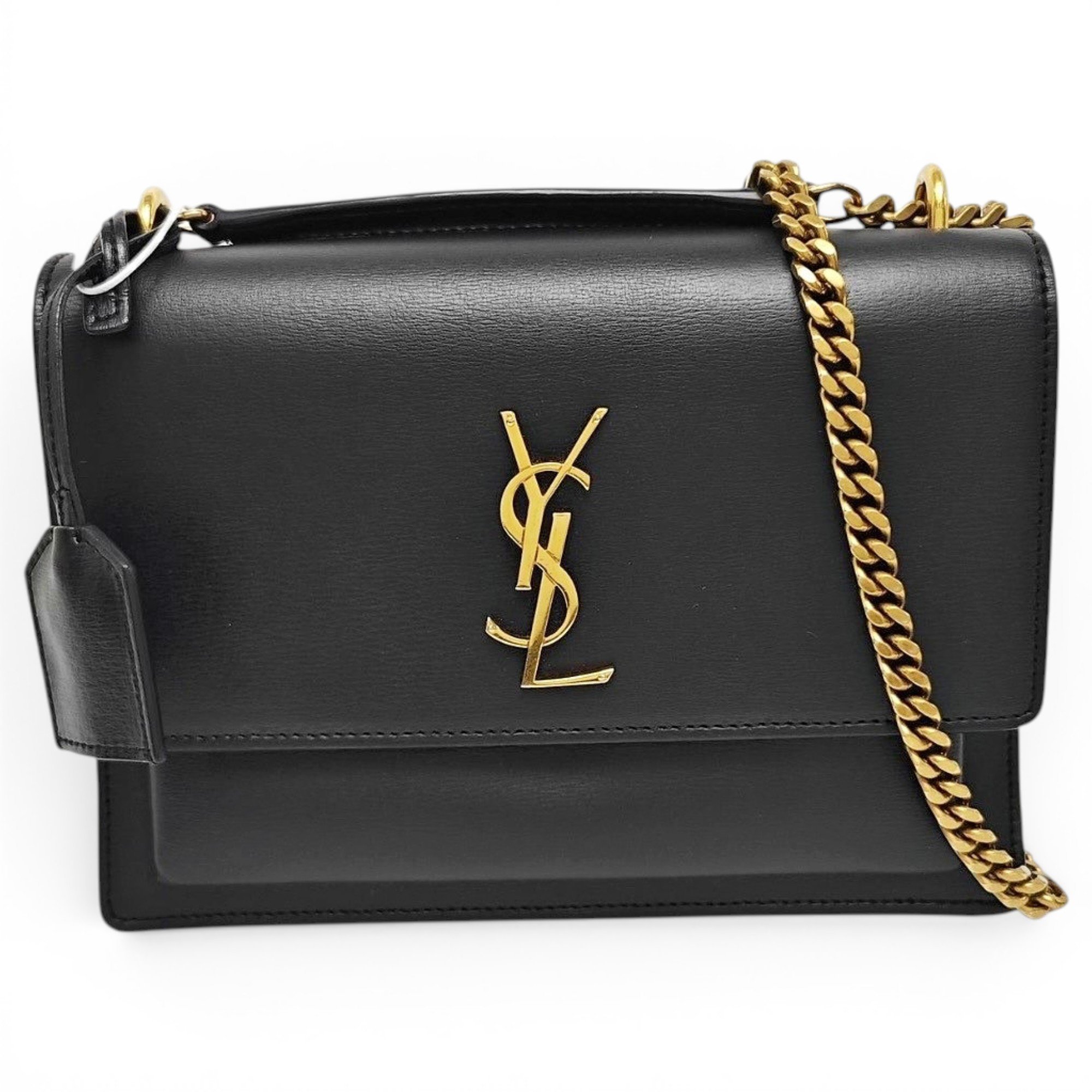 Sunset leather handbag