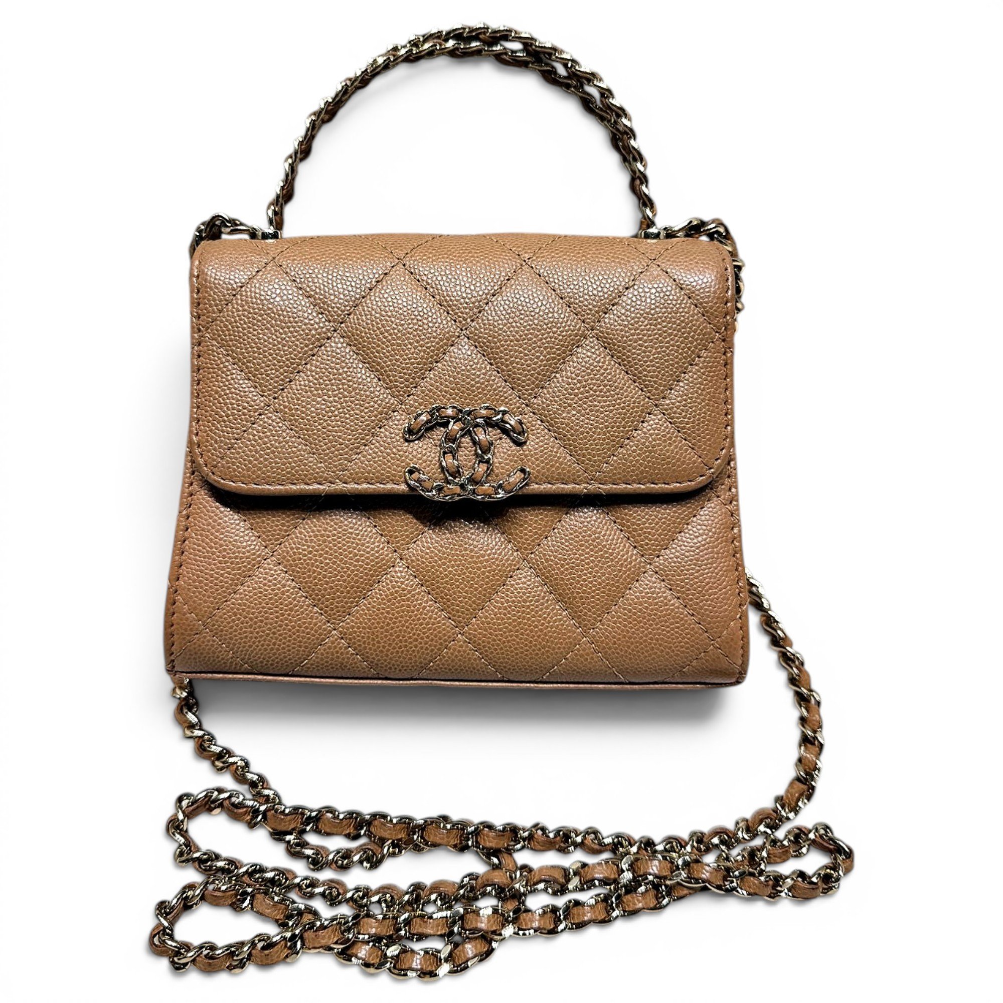 Timeless Classique Top Handle leather handbag
