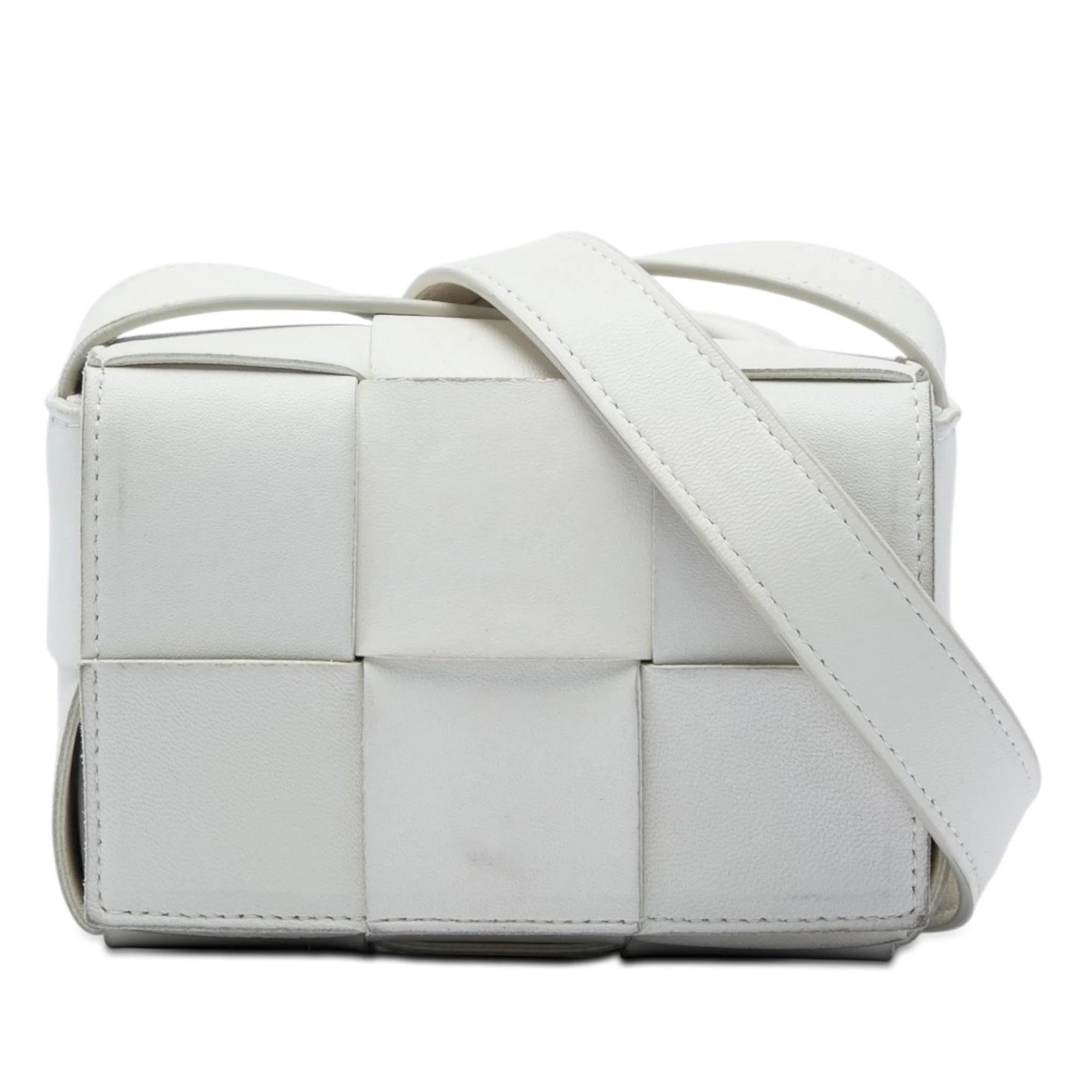 Cassette leather crossbody bag